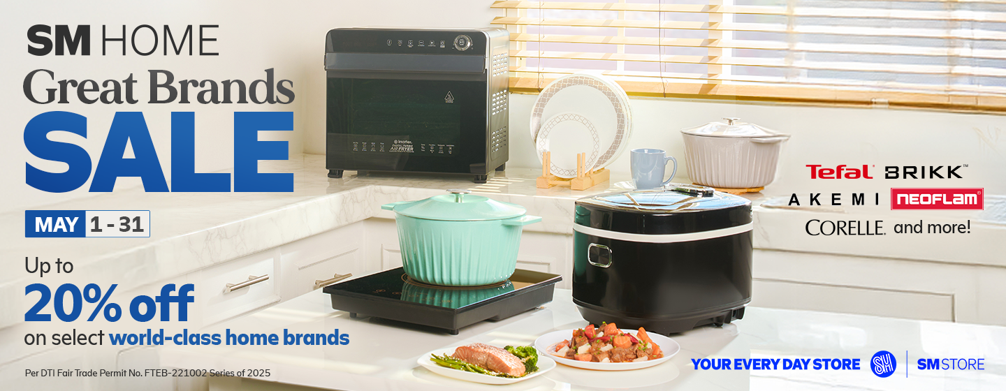 Great Brands Sale from May 1-31