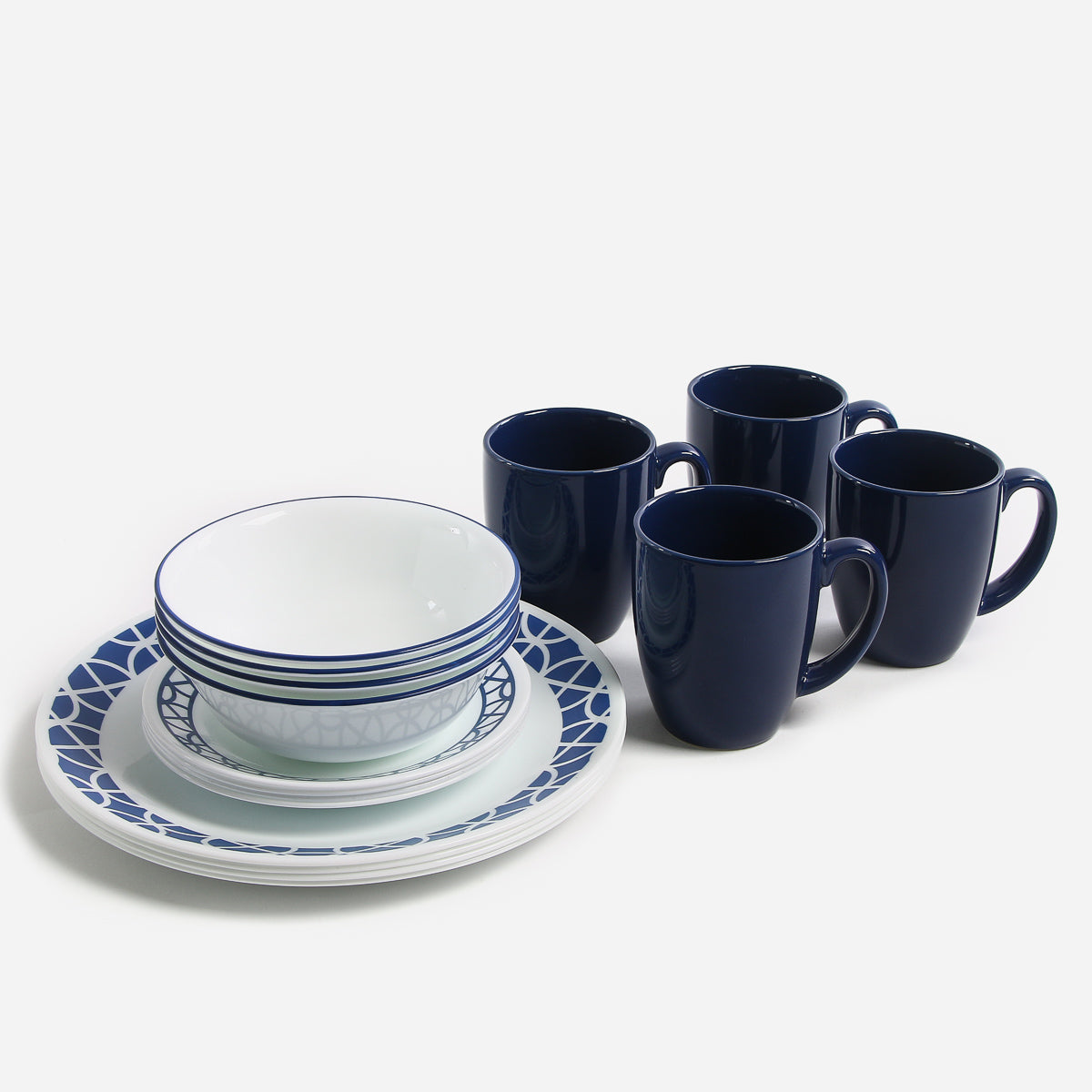 Dinnerware Corelle Tea Cups Walmart Corelle 16pc Dinner Set