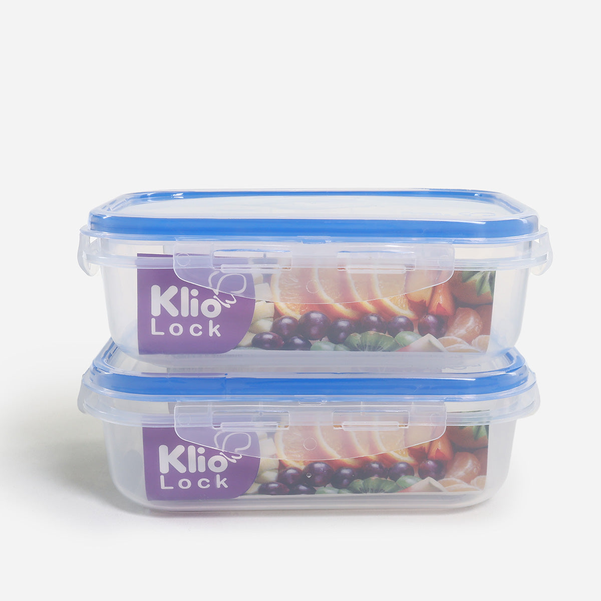 Klio Set of 2 Food Keepers - Clear