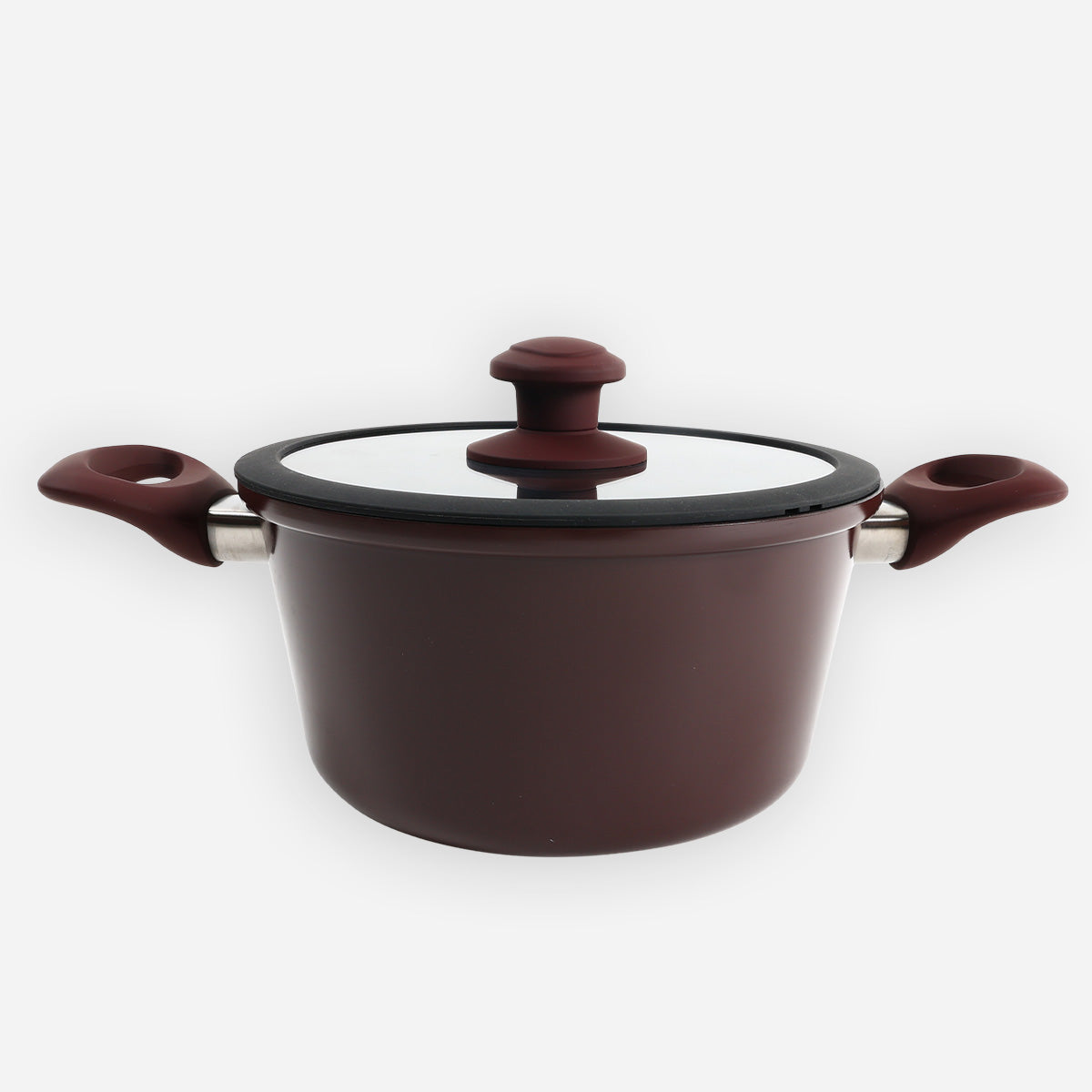 Metro Dutch Oven with Glass Lid (Garnet) - 20cm