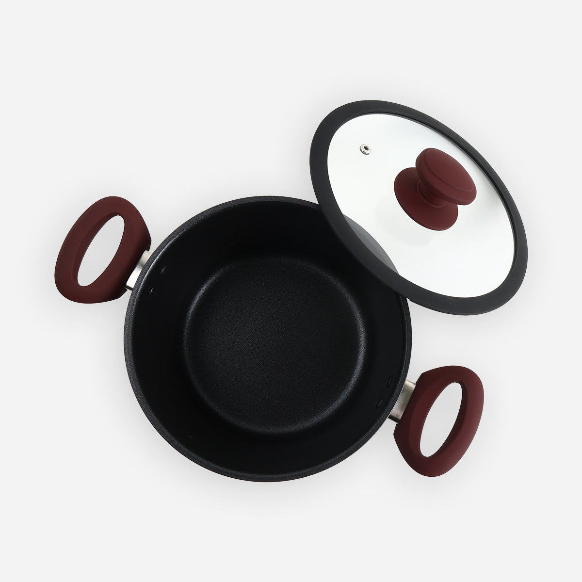 Metro Dutch Oven with Glass Lid (Garnet) - 20cm