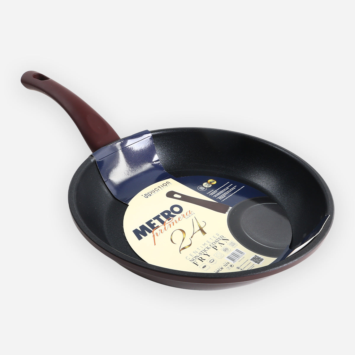 Metro Aluminum Non-Stick Fry Pan (Garnet) - 24cm