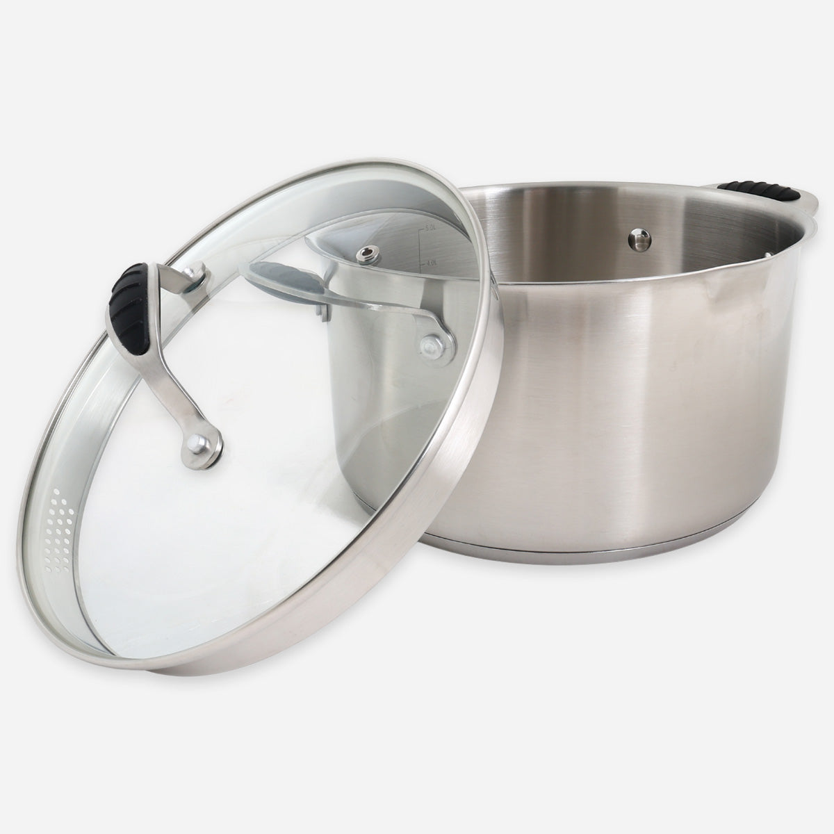 Metro Stainless Steel Casserole with Lid - 24cm