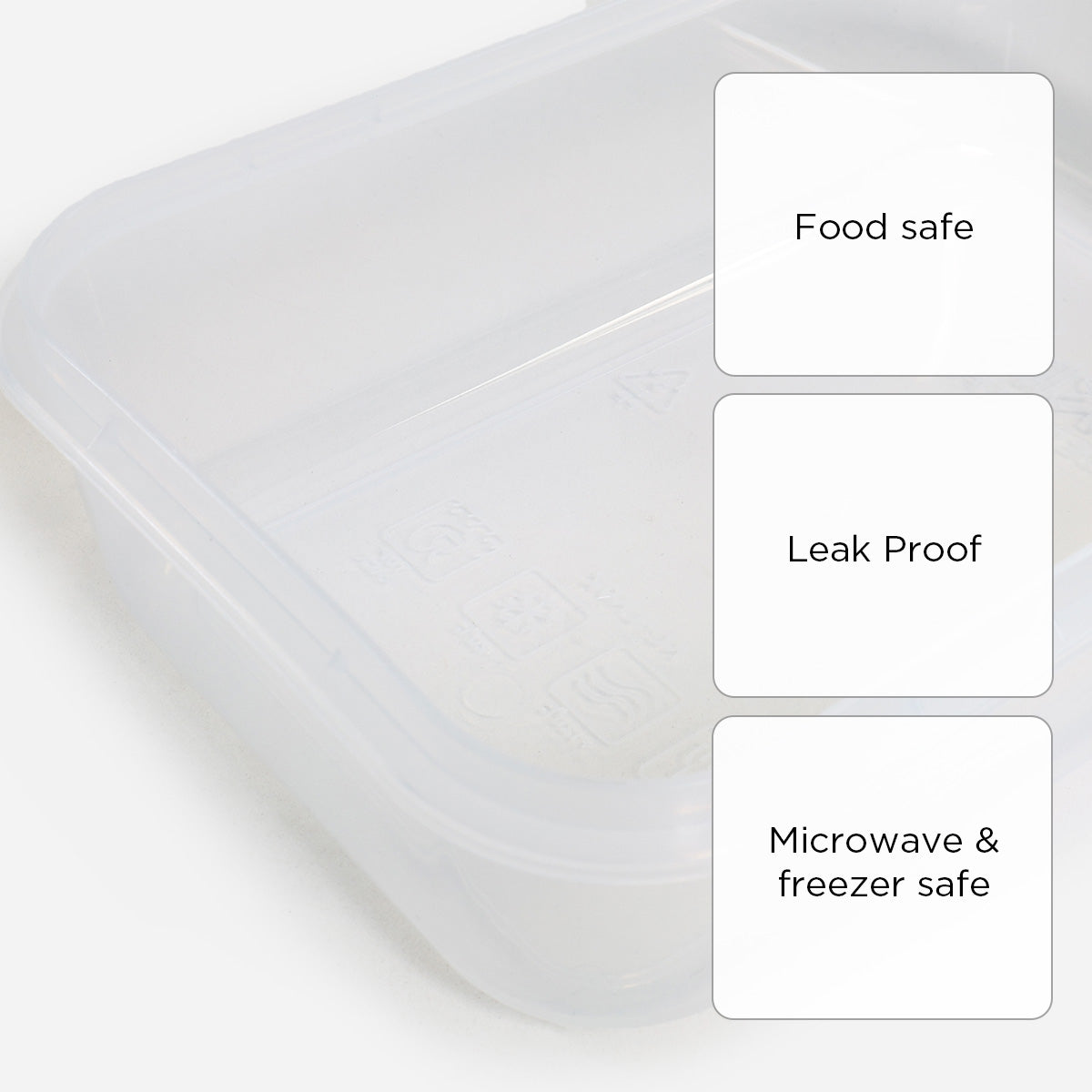 Klio Set of 3 Food Keepers - Clear