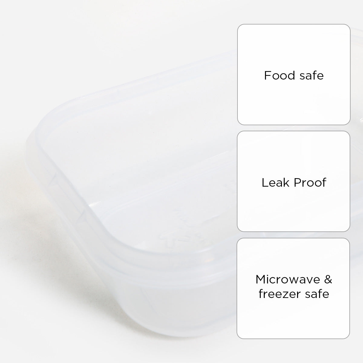 Klio Set of 2 Food Keepers - Clear