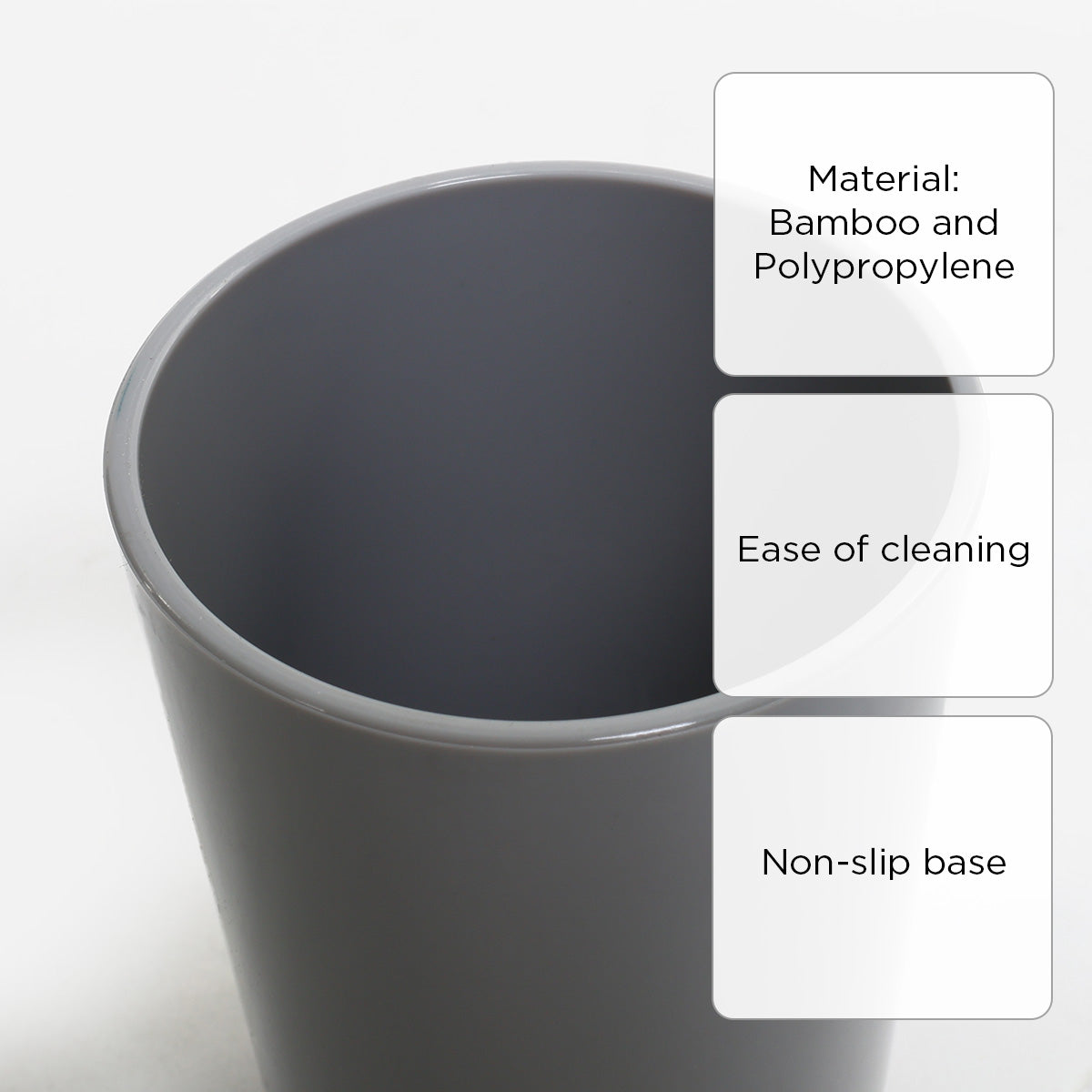 Primeo Bamboo Tumbler - Gray