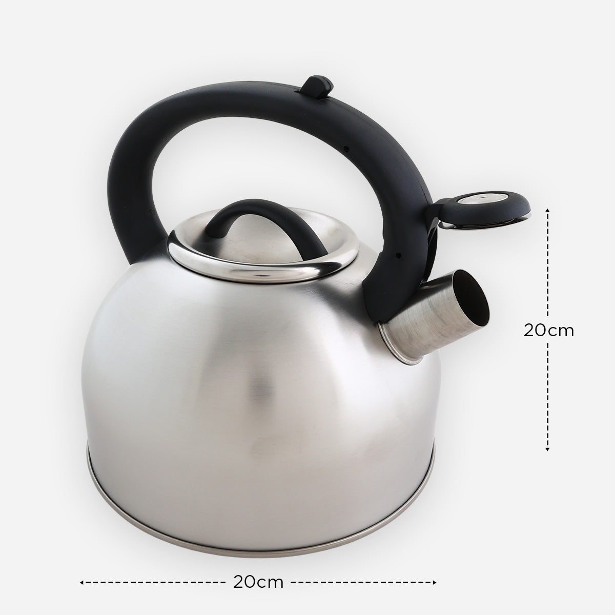Metro Stainless Steel Whistling Kettle - 3L