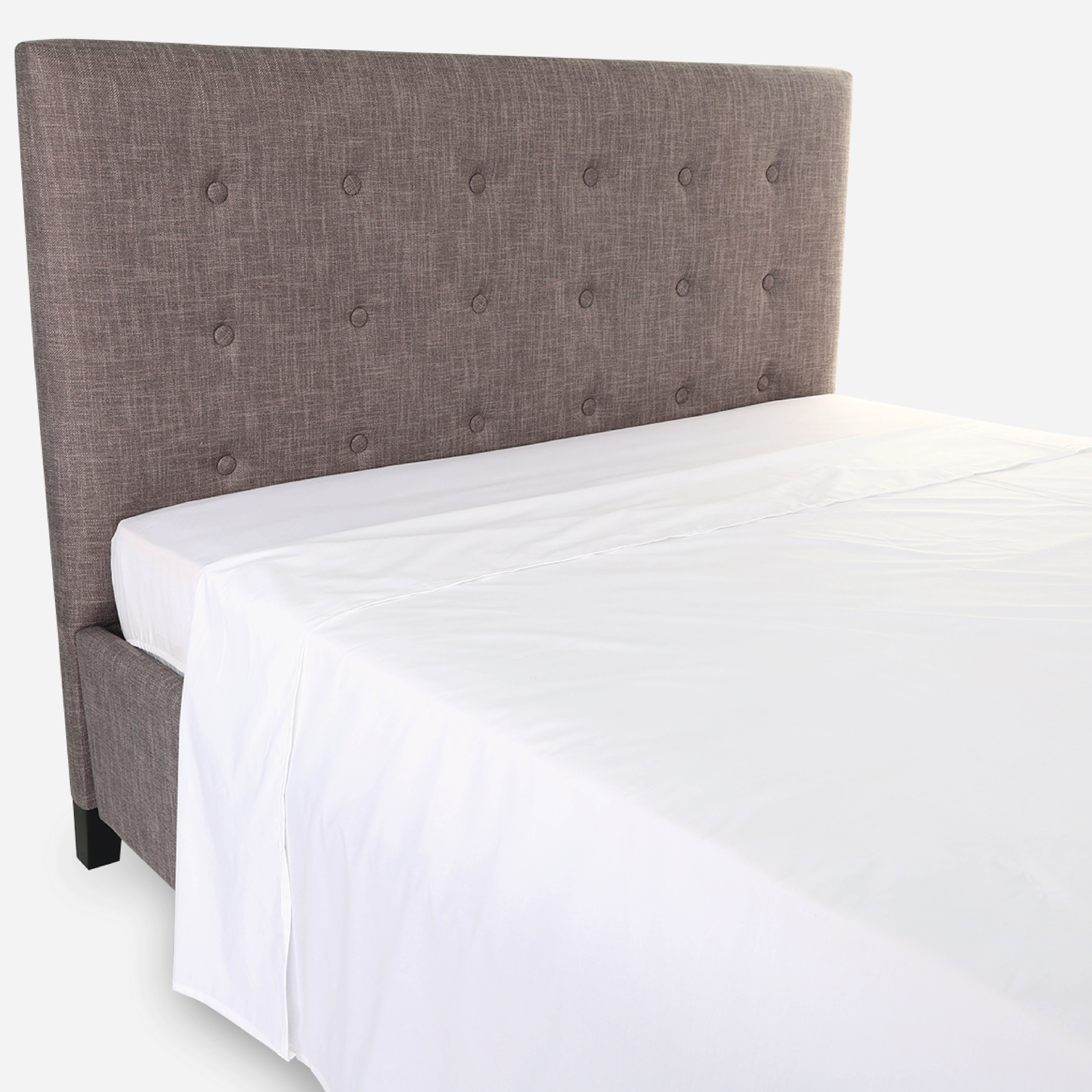 Family Home Hotel Living Flat Sheet (White) - Twin
