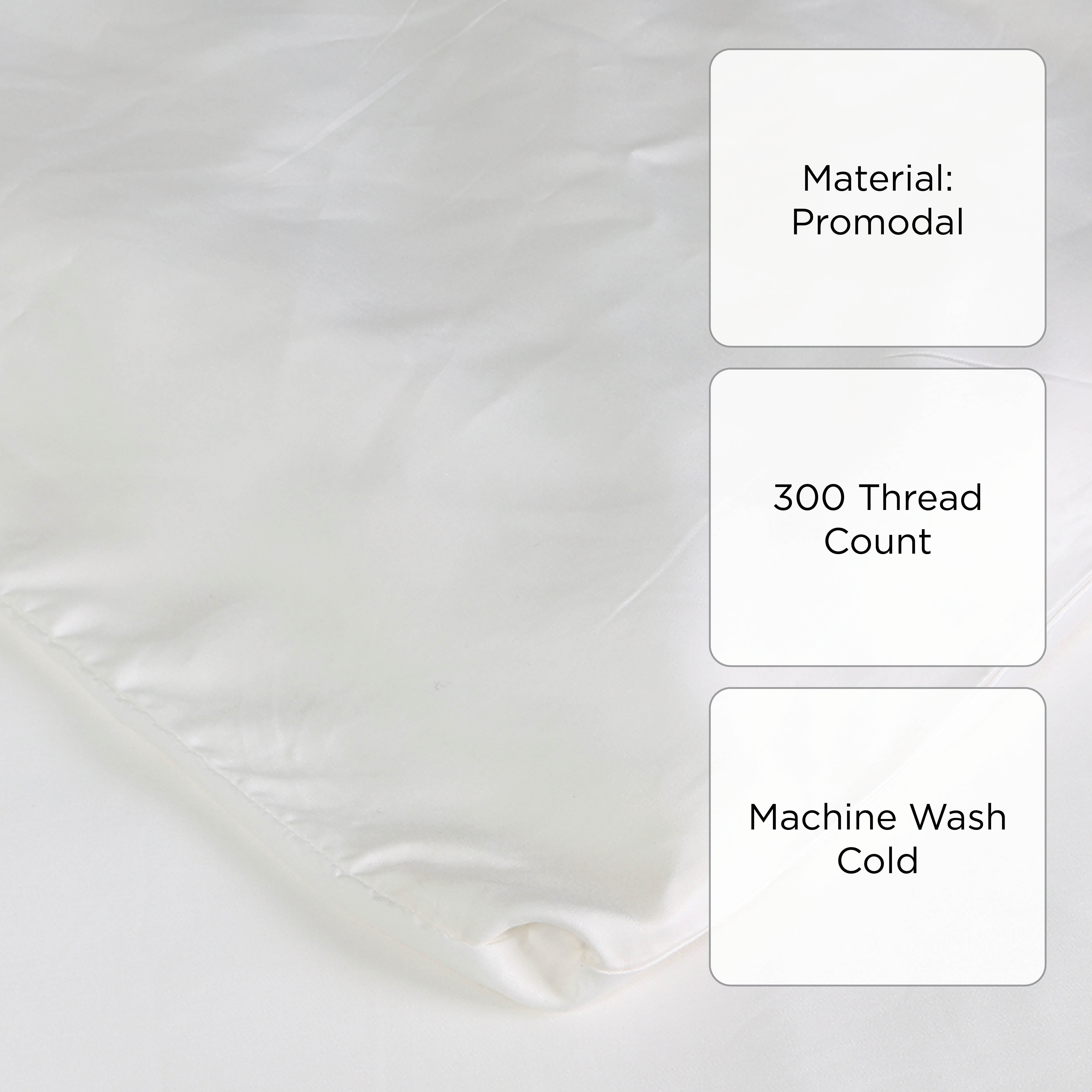 Family Home Naturel Duvet Cover (White) - Full