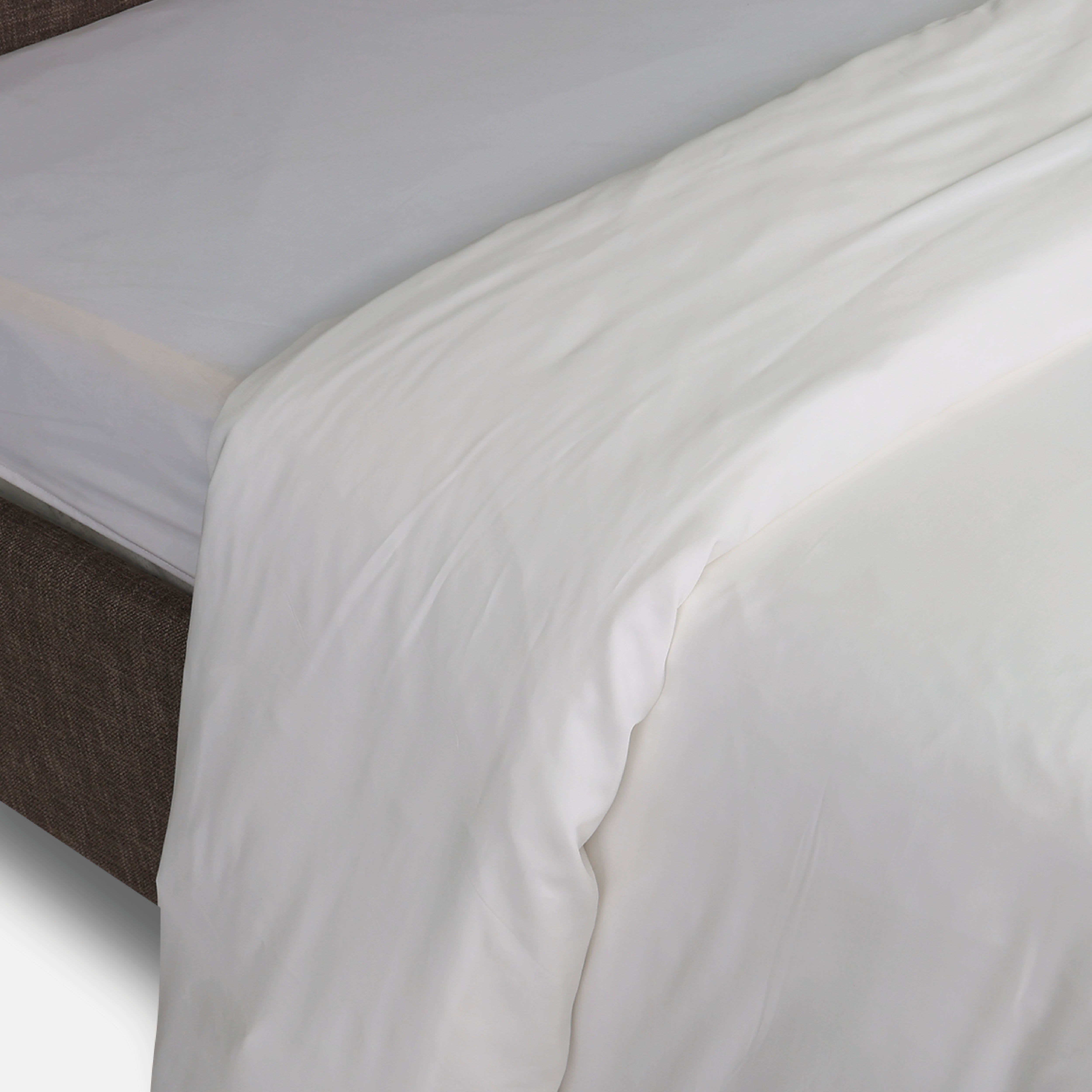 Family Home Naturel Duvet Cover (White) - Full