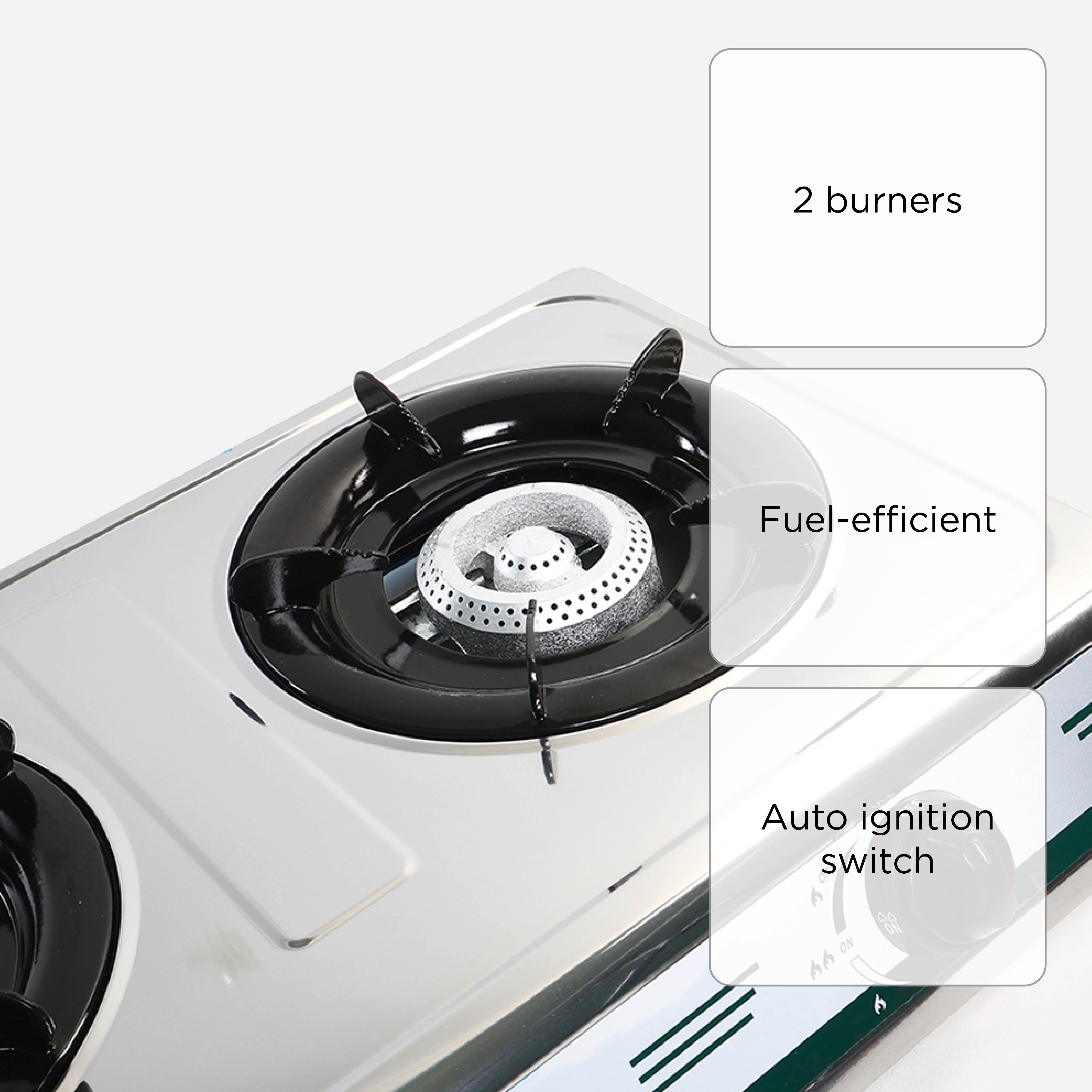 Kyowa Double Burner Gas Stove KW 3506