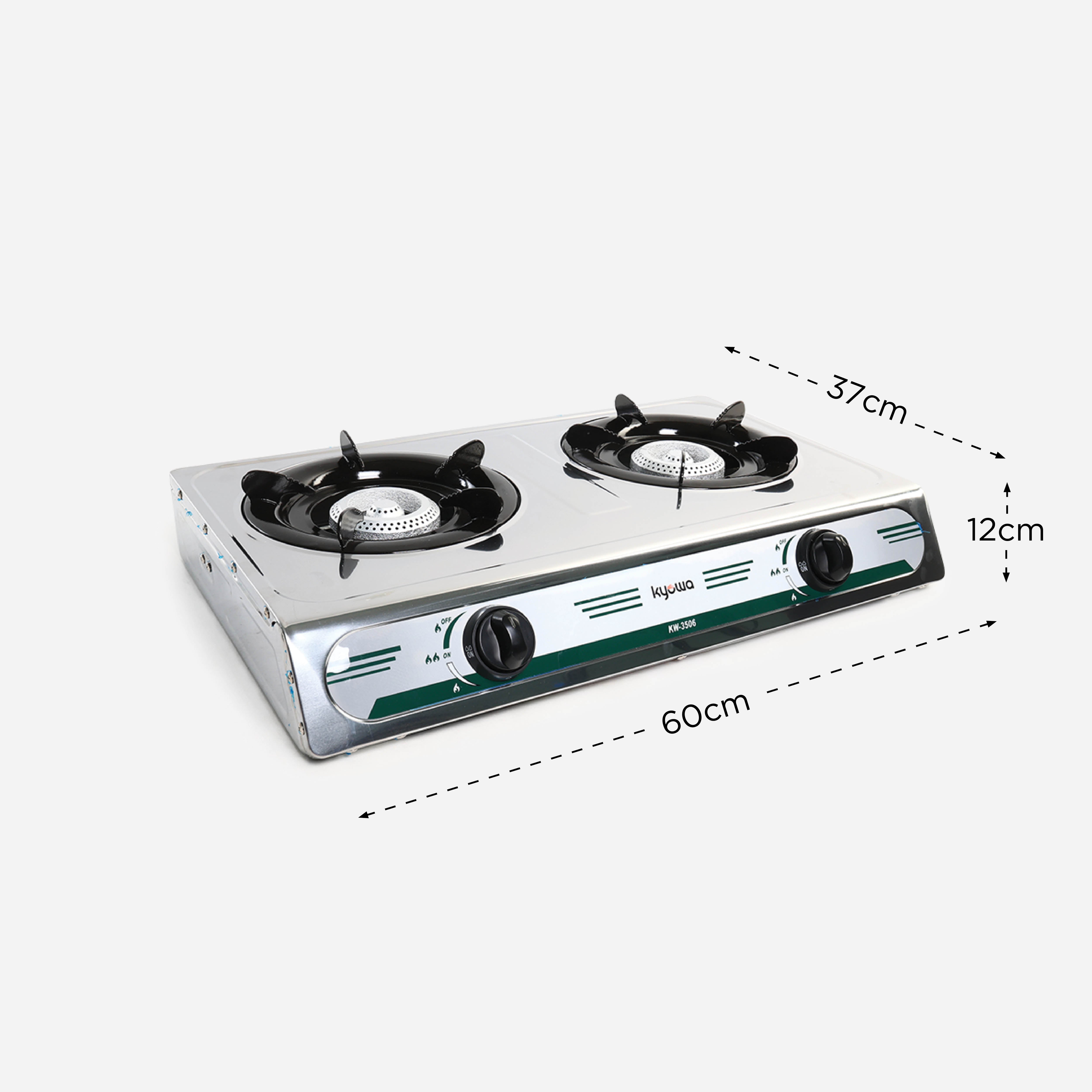 Kyowa Double Burner Gas Stove KW 3506