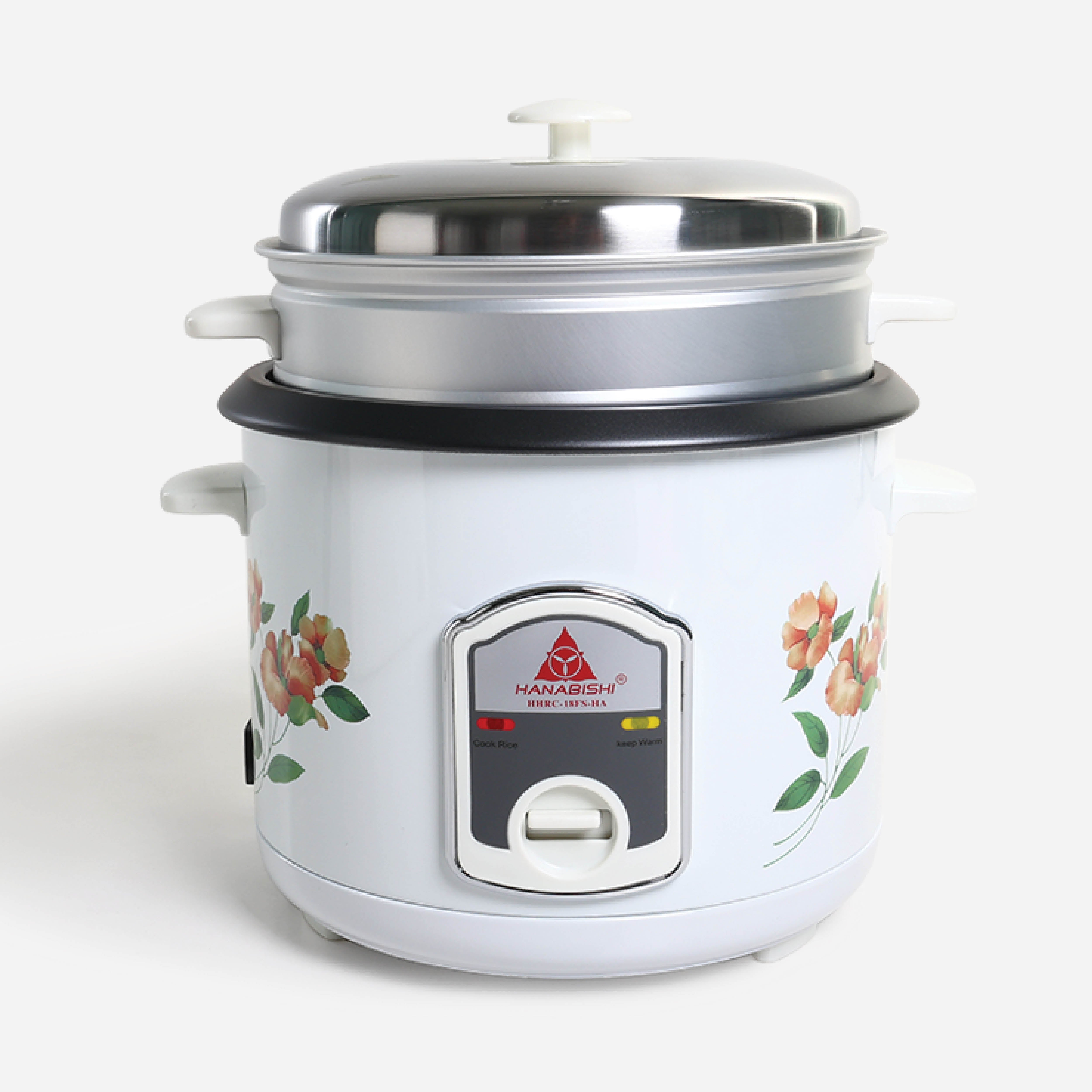 Hanabishi Stainless Steel Rice Cooker - 10 cups