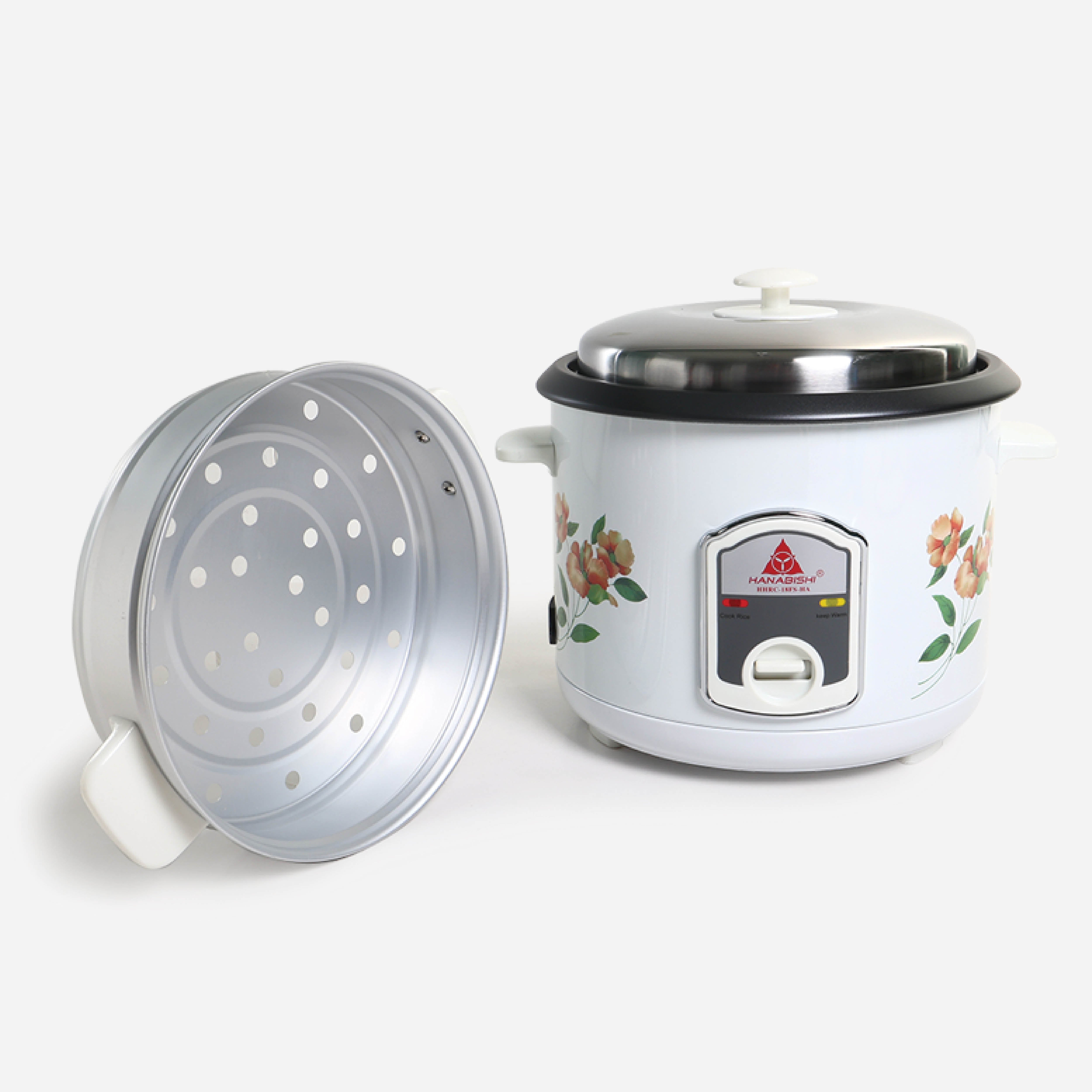 Hanabishi Stainless Steel Rice Cooker - 10 cups