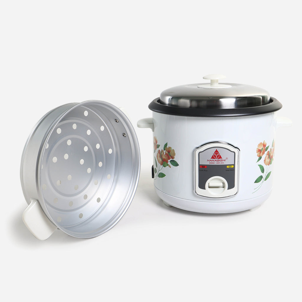 Hannex Rice Cooker Hanabishi Stainless Steel Rice Cooker - 10 cups – SM Home