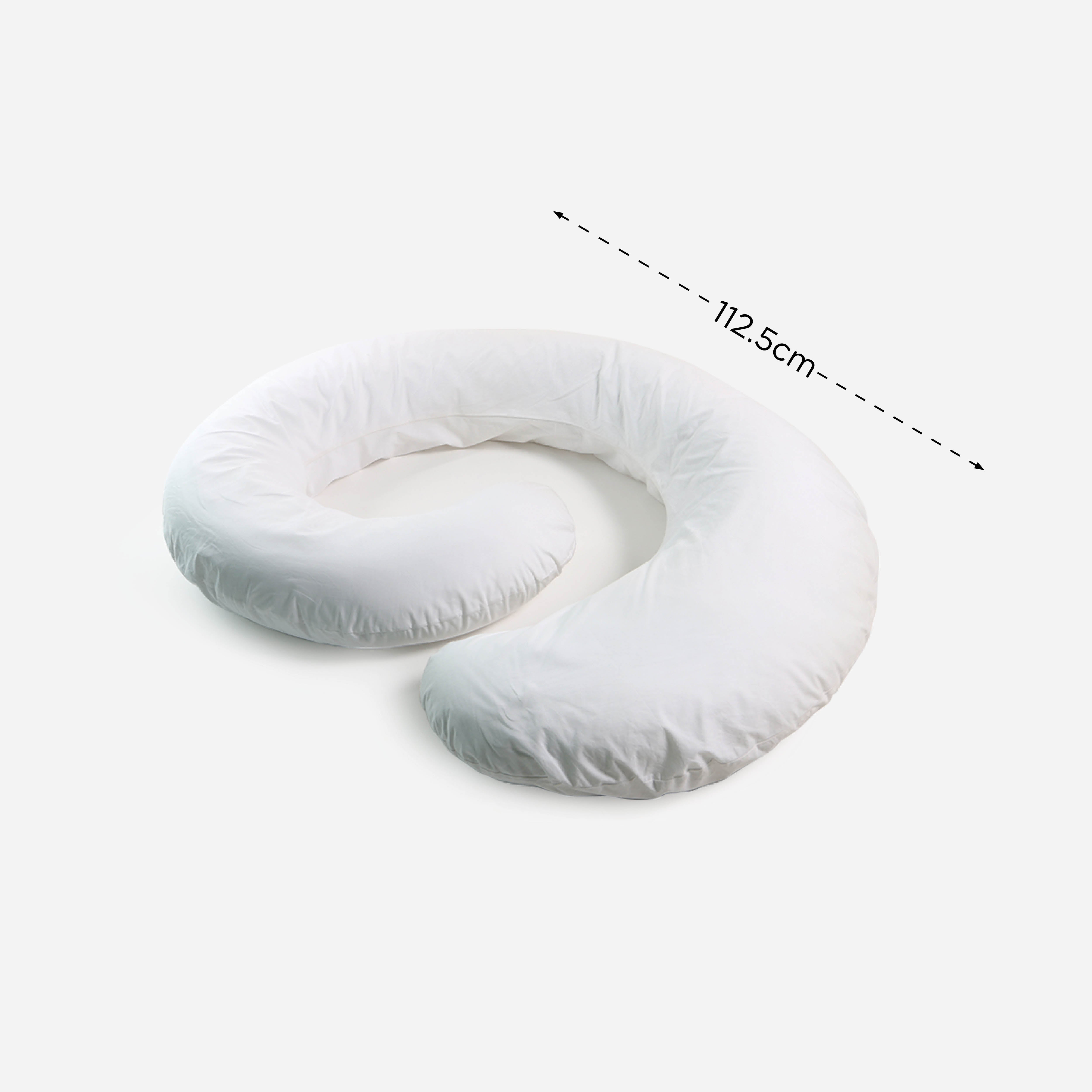 Mr. Big Nine PIllow - White