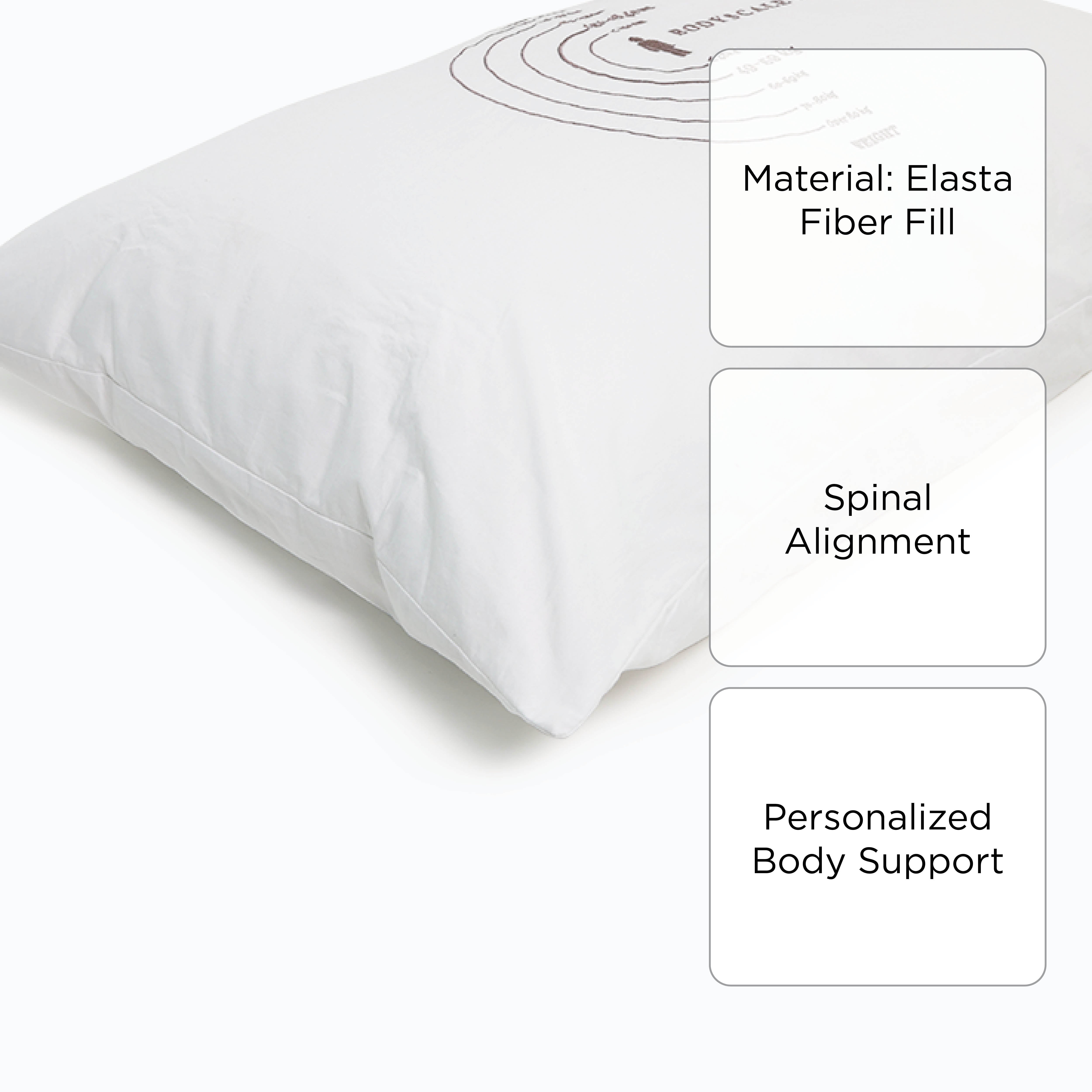 Mr. Big Body Scale Pillow #2 - White