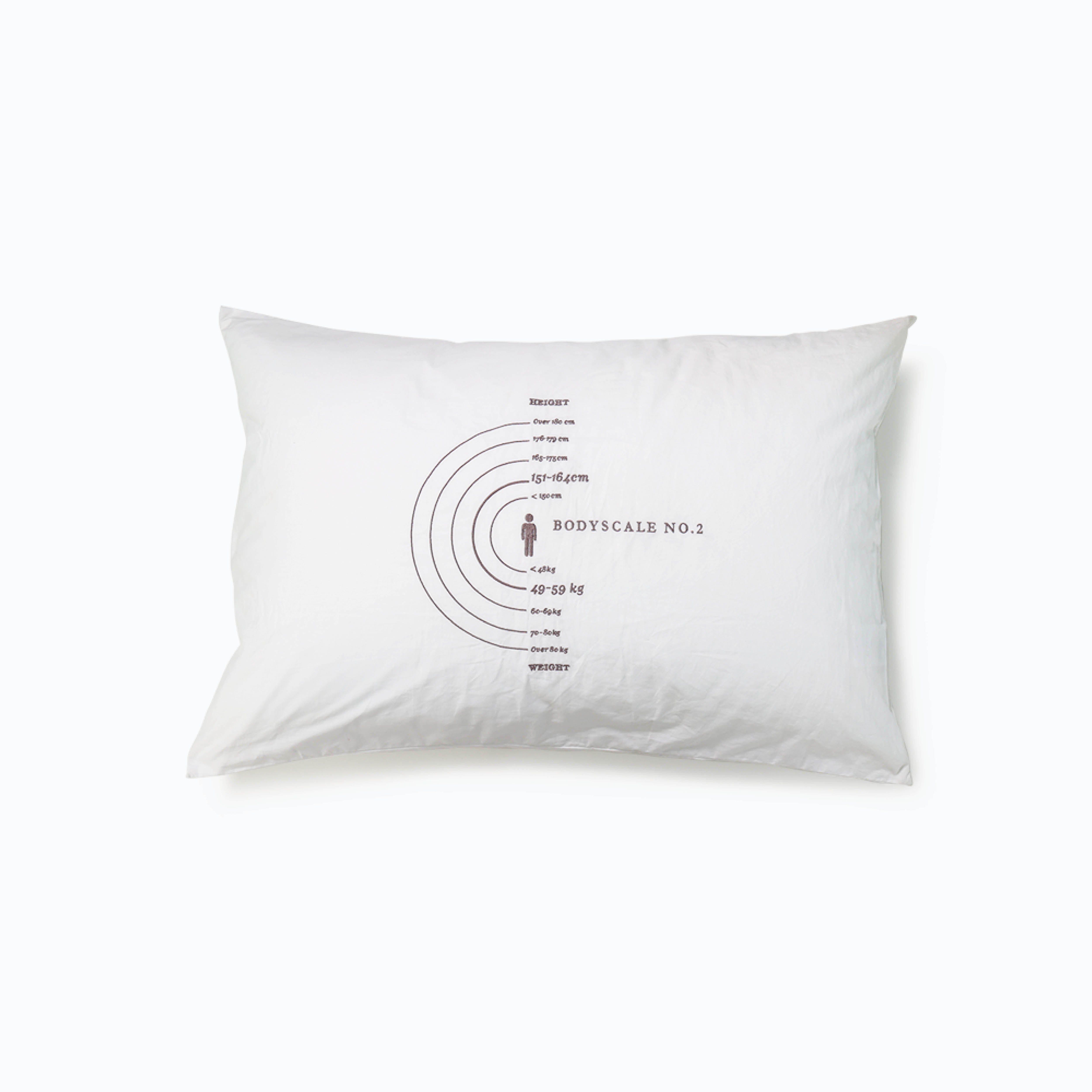 Mr. Big Body Scale Pillow #2 - White