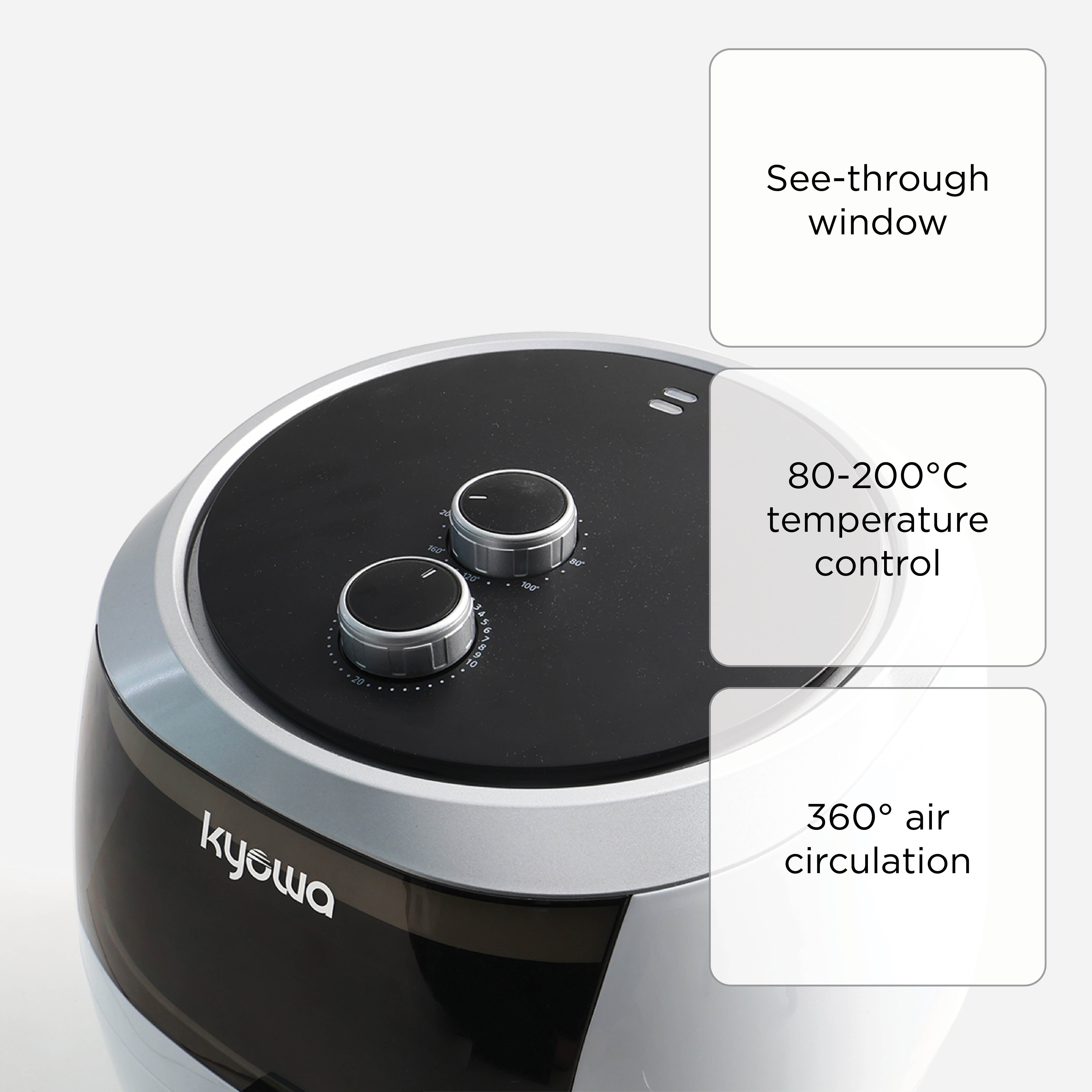Kyowa Air Fryer KW 3820 (White) - 7.7L