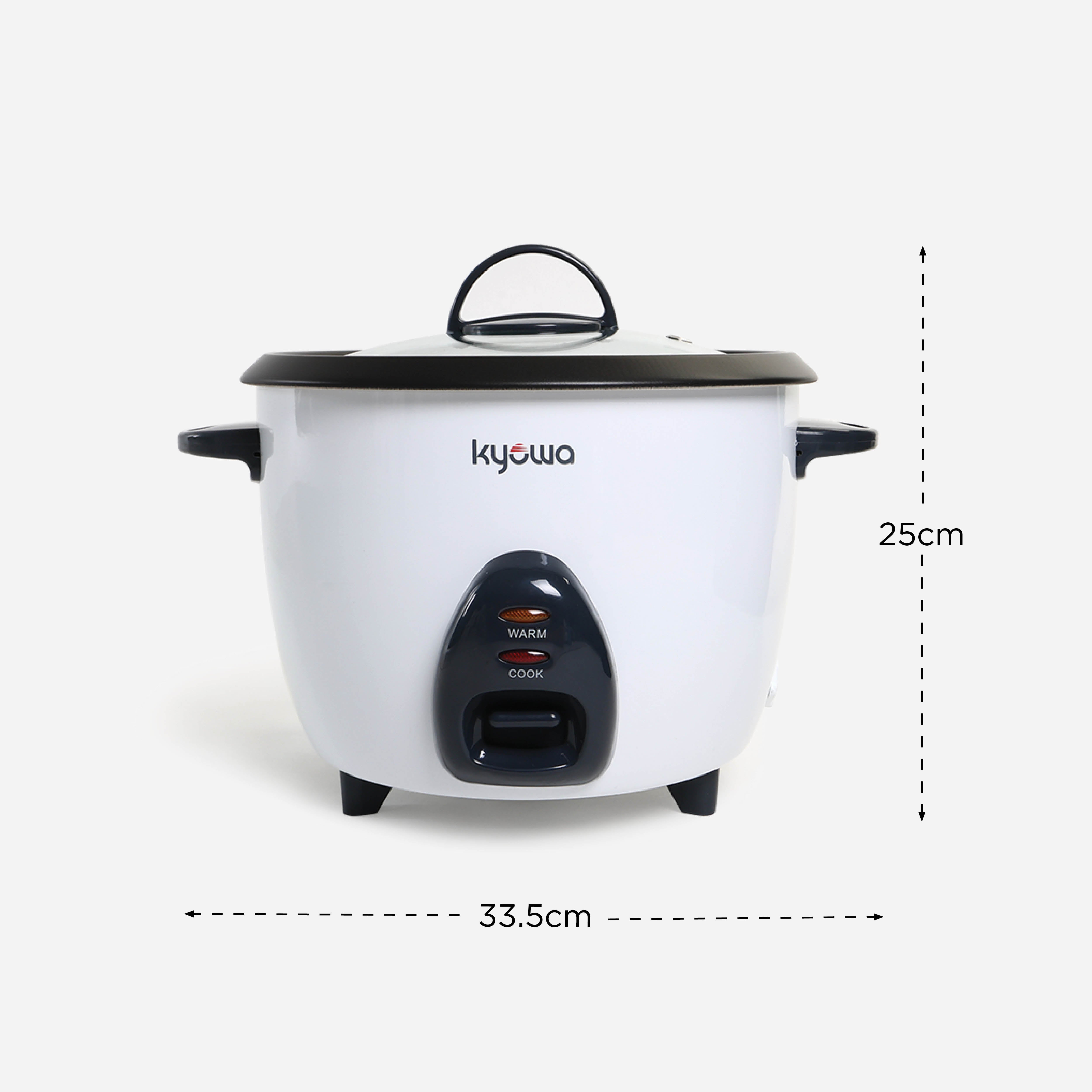 Kyowa Rice Cooker KW 2037 (White) - 1.5L