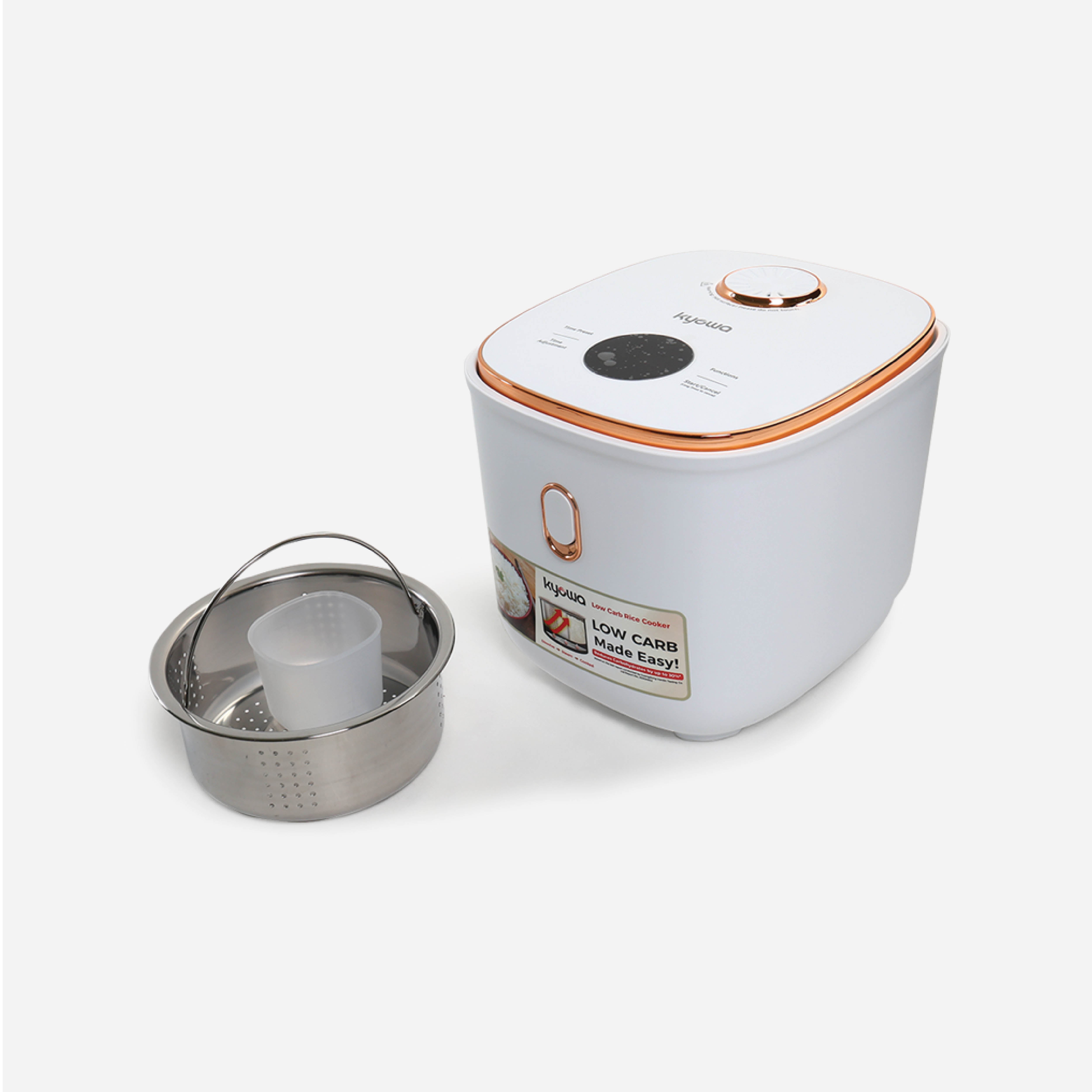 Kyowa Low Sugar Rice Cooker K2200 (White) - 1L