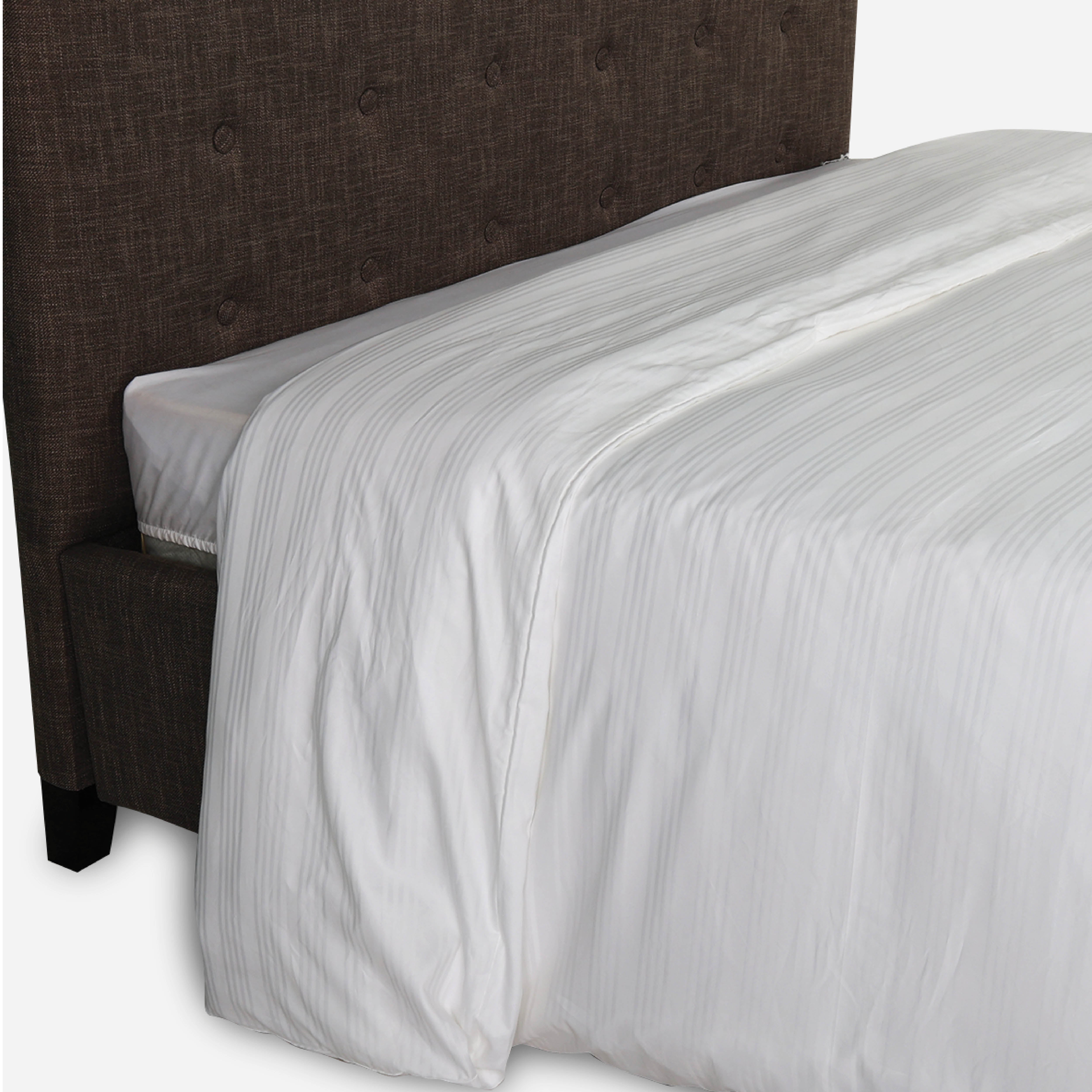 Family Home Hotel Living Duvet Cover (Triple Line White) - Full