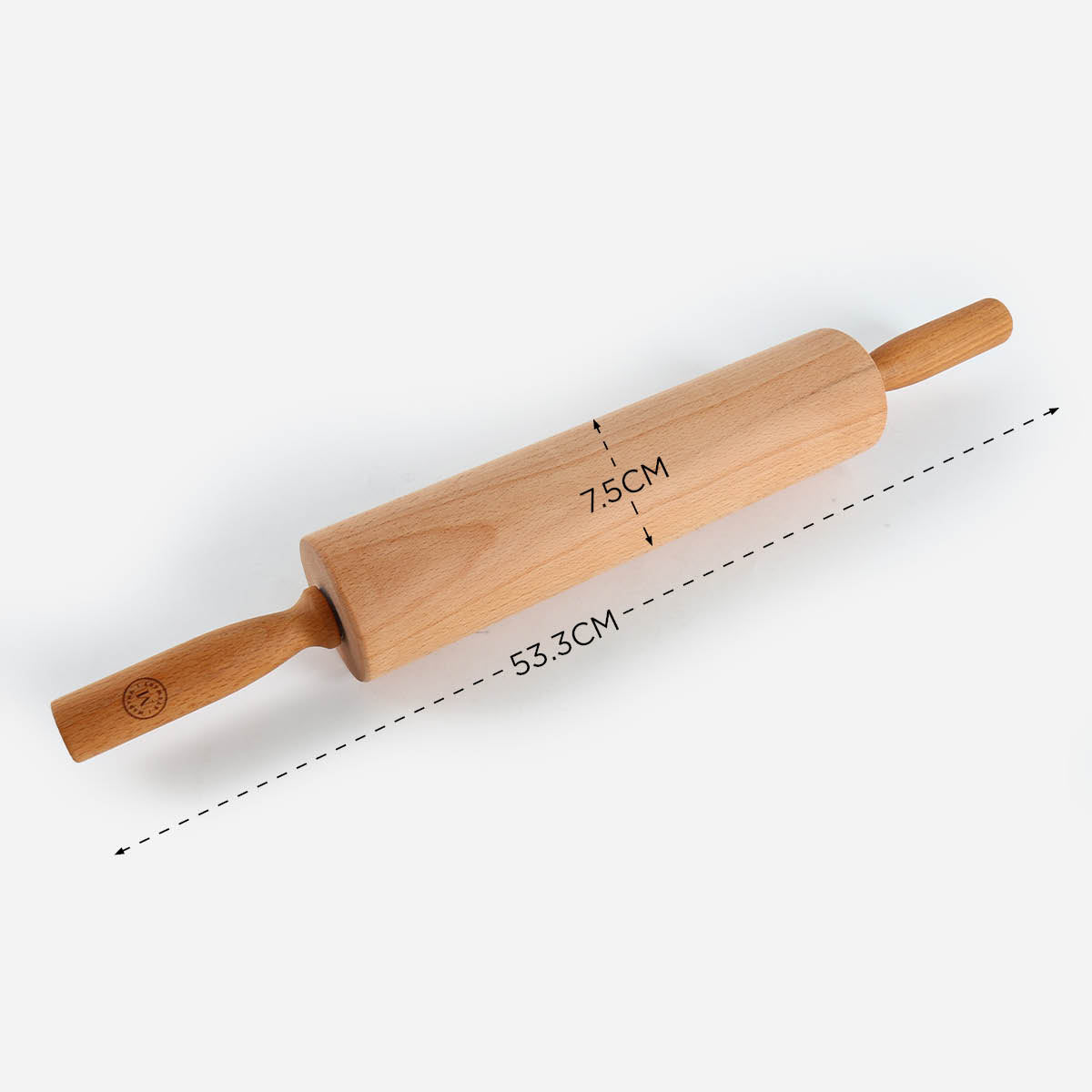 Martha Stewart Bainford Beech Wood Rolling Pin - 21in
