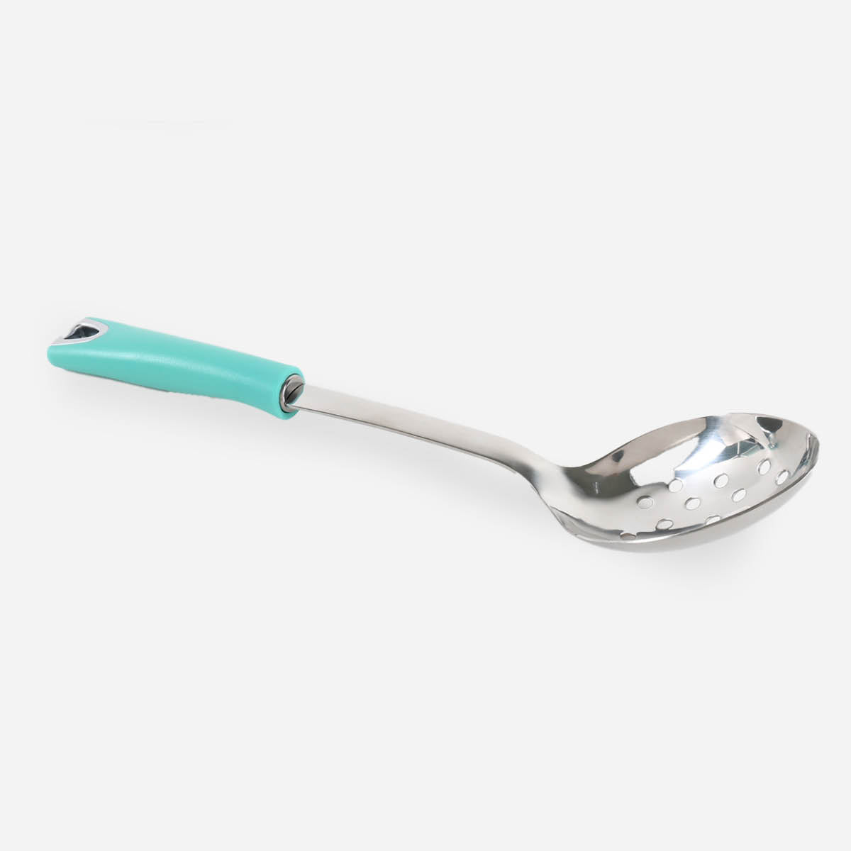 Martha Stewart Drexler Slotted Spoon - Teal