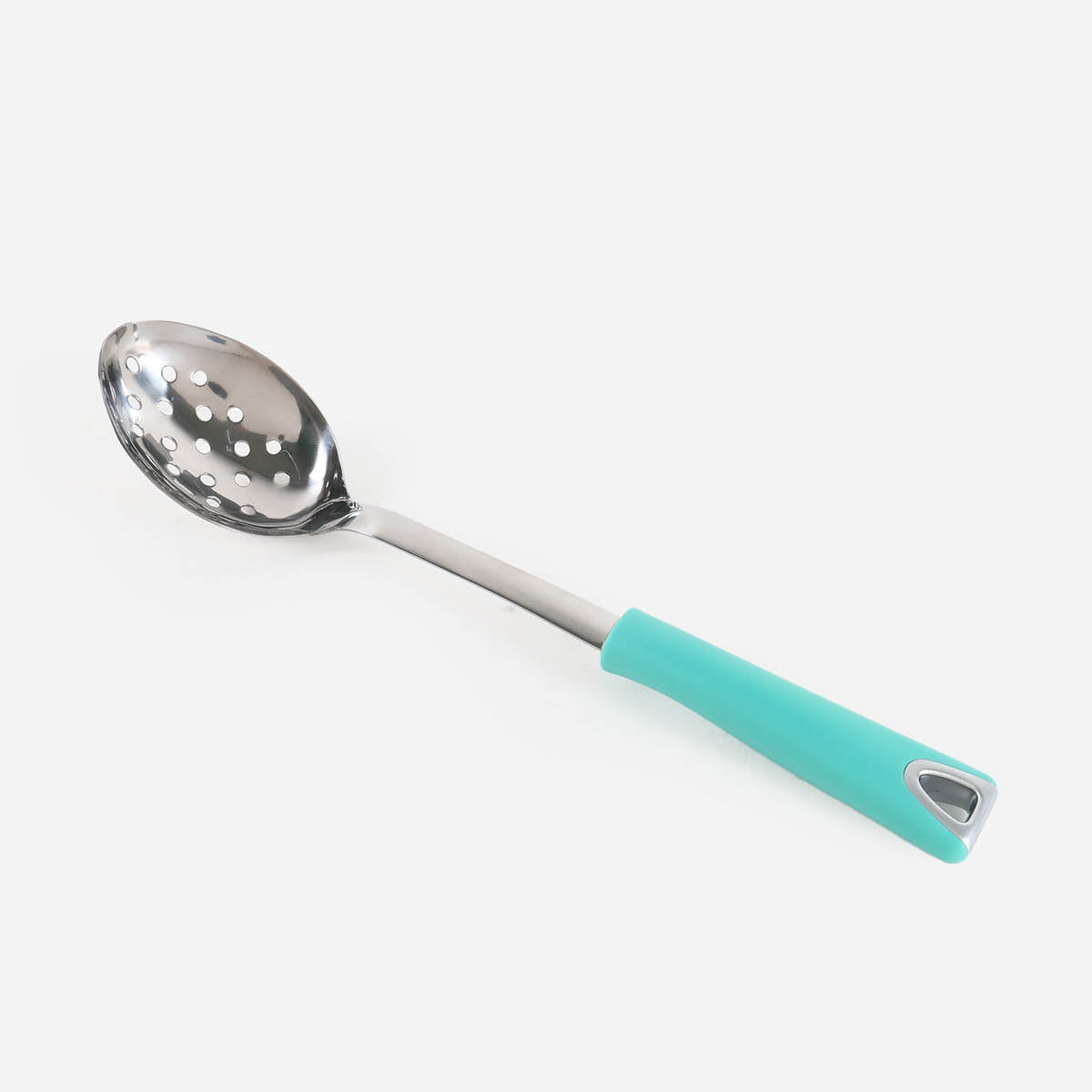 Martha Stewart Drexler Slotted Spoon - Teal