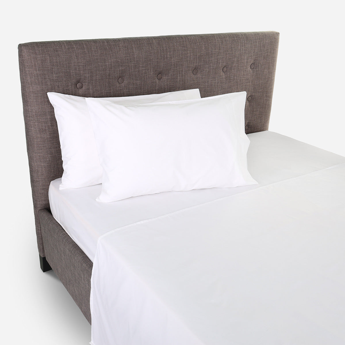 Family Home 4-Piece Hotel Living Bedsheet Set (White) - King