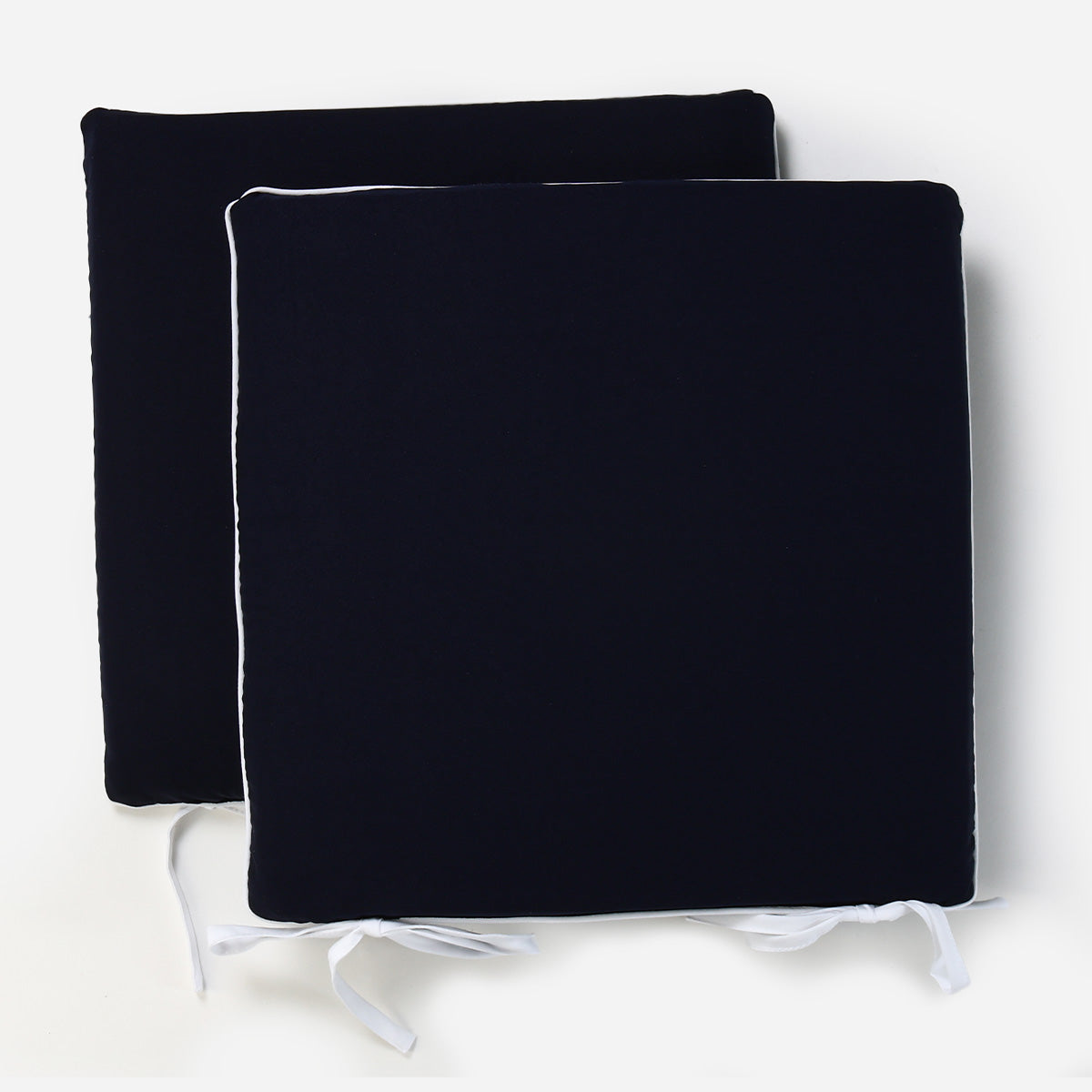 Hosh 2 pieces Chairpad (Navy Blue) - 16x16in