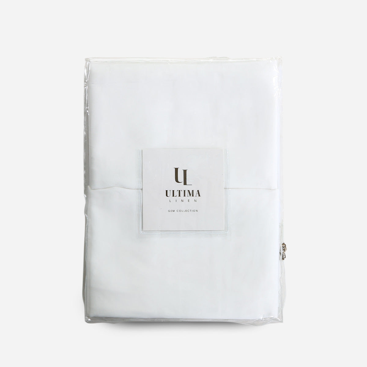Ultima Linen 3-Piece Pearl Fitted Bedsheet Set (White) - Twin