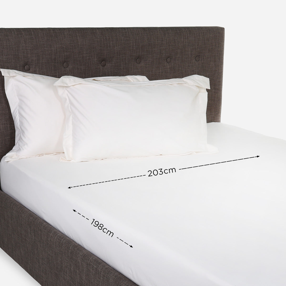 Ultima Linen 3-Piece Green Living Bamboo Bedsheet Set (White) - 78x80in