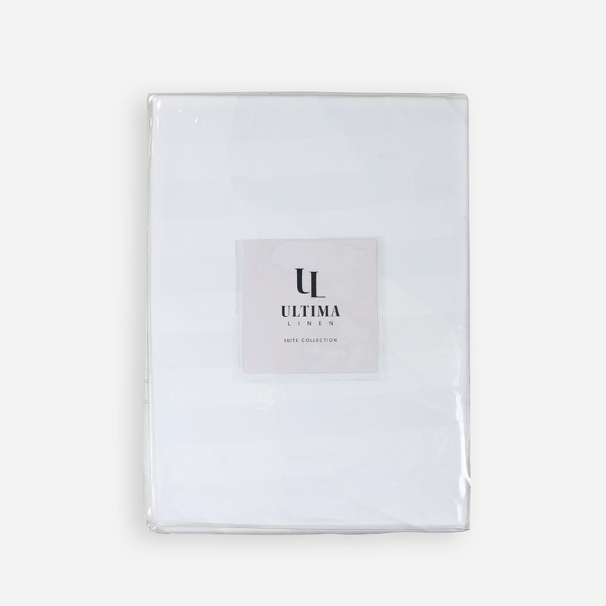 Ultima Linen 3-PieceSuite Collection Jacquard Bedsheet Set (White) - King