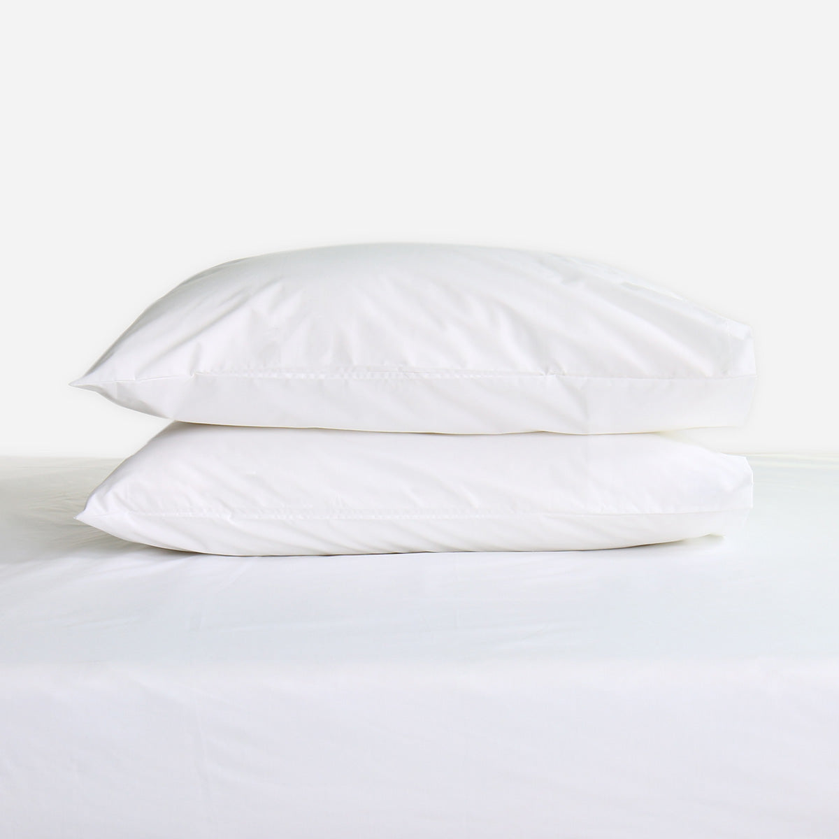 Ultima Linen 3-Piece Color Collection Bedsheet Set (Pristine White) - Full