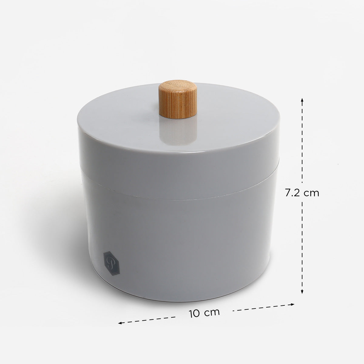 Primeo Bamboo Cotton Jar - Gray