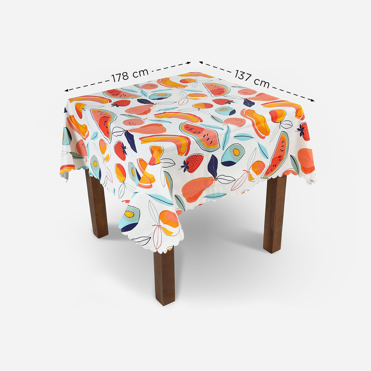 Hosh Vinyl Flannel-backed Tablecloth - 54x70in.