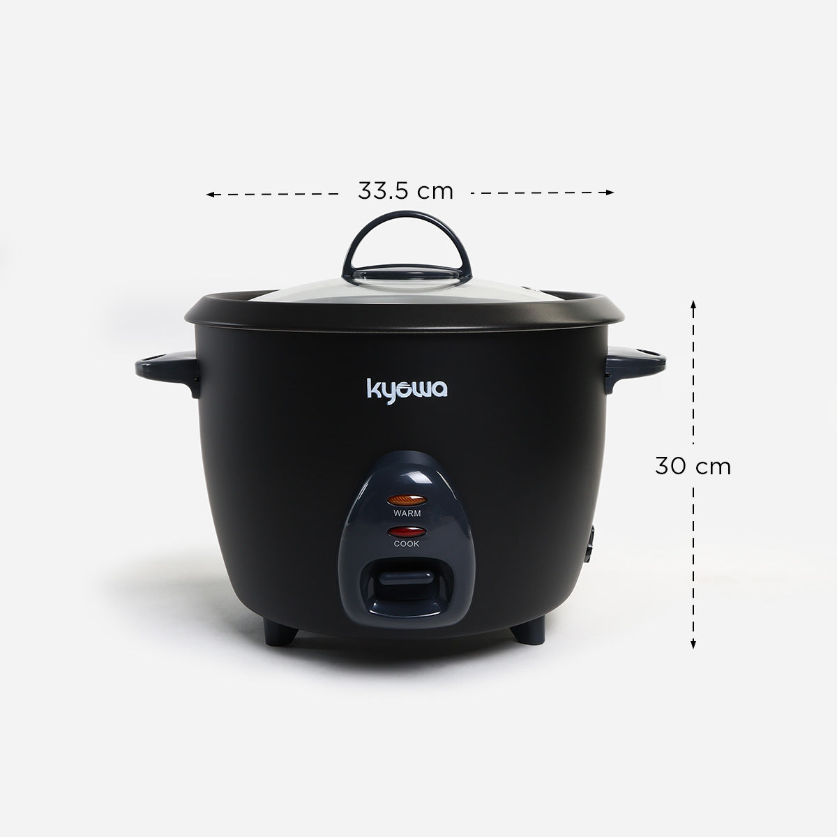 Kyowa Rice Cooker KW 2037 (Black) - 1.5L