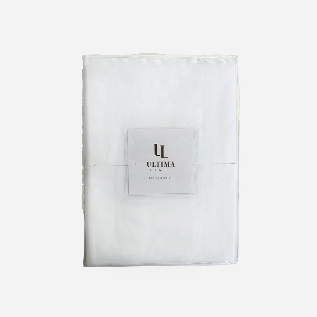 Ultima Linen 4-Piece Pearl Bedsheet Set (White) - Twin