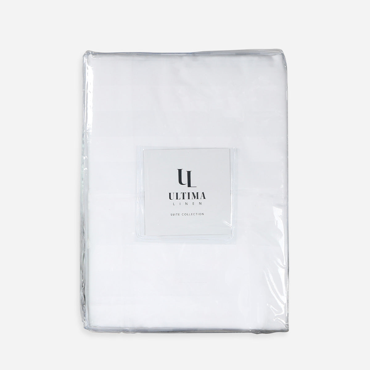 Ultima Linen 4-Piece Suite Collection Jacquard Bedsheet Set (White) - Twin