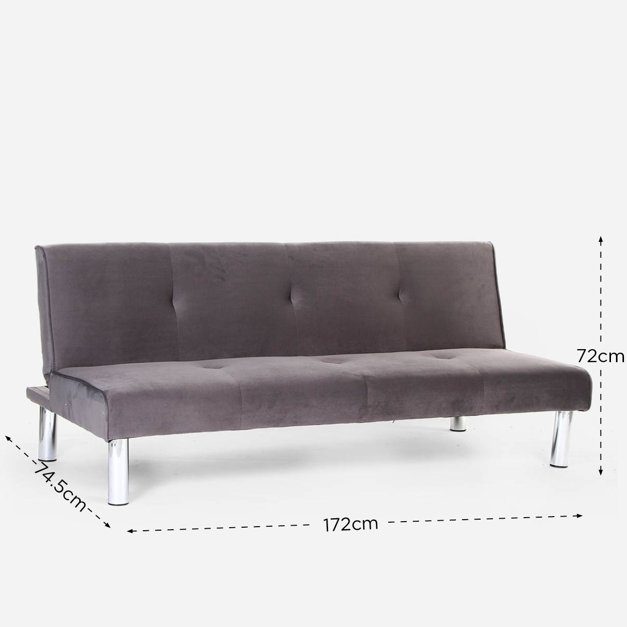 Sierra Sofabed - Dark Gray