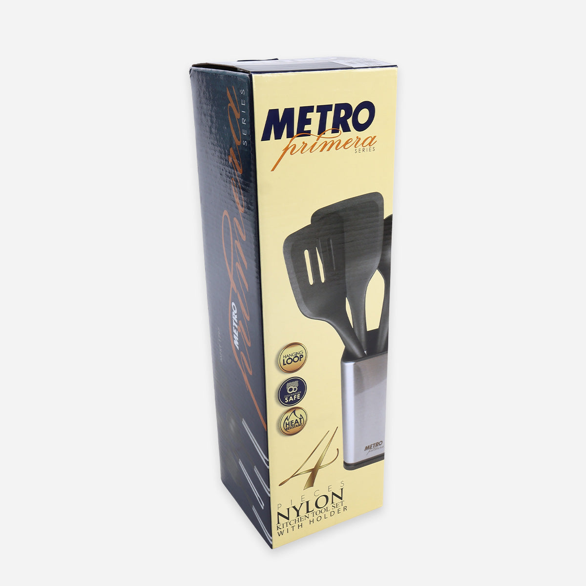 Metro 5-Piece Nylon Kitchen Tool Set - Black