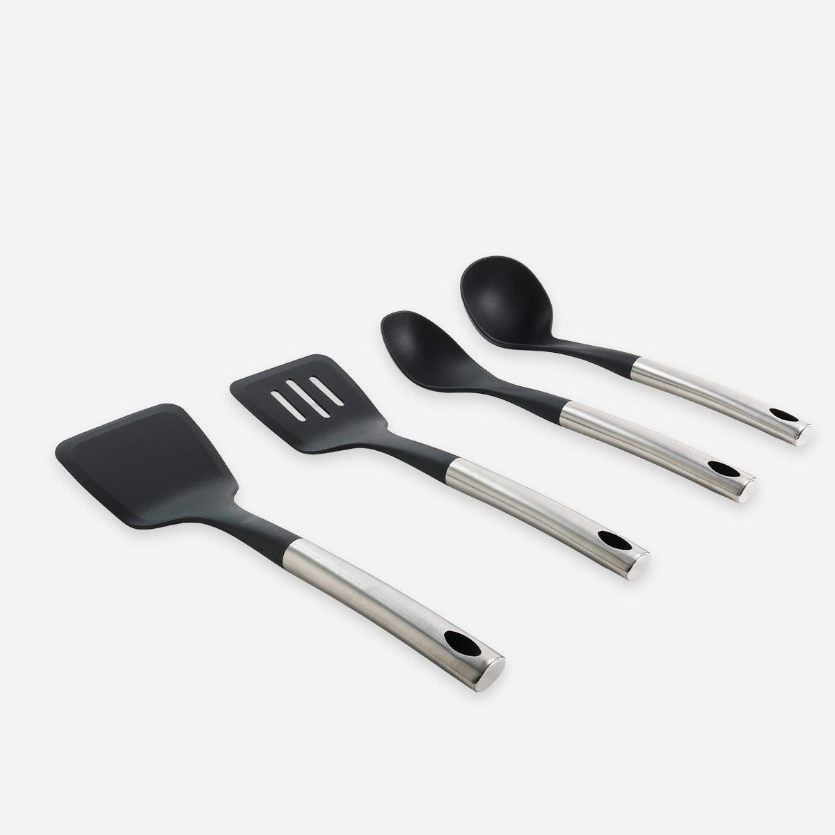 Metro 5-Piece Nylon Kitchen Tool Set - Black
