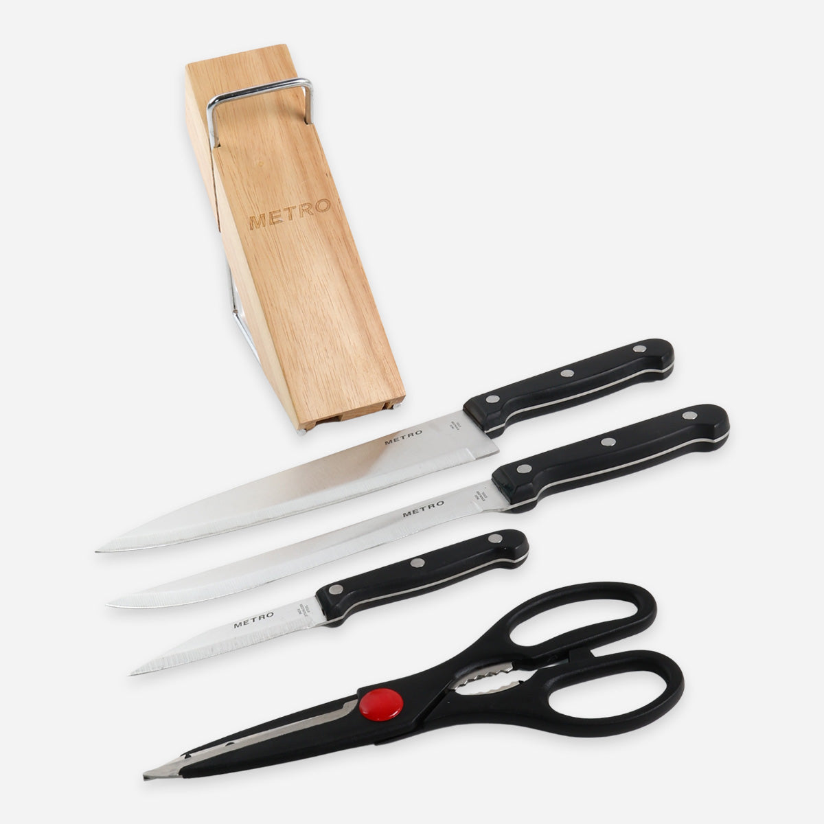 Metro 5-Piece Knife Block Set