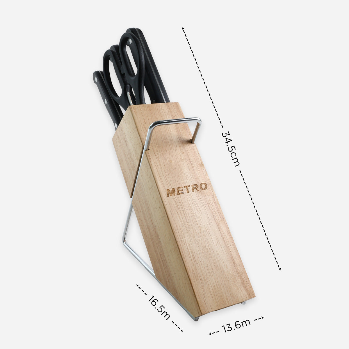 Metro 5-Piece Knife Block Set
