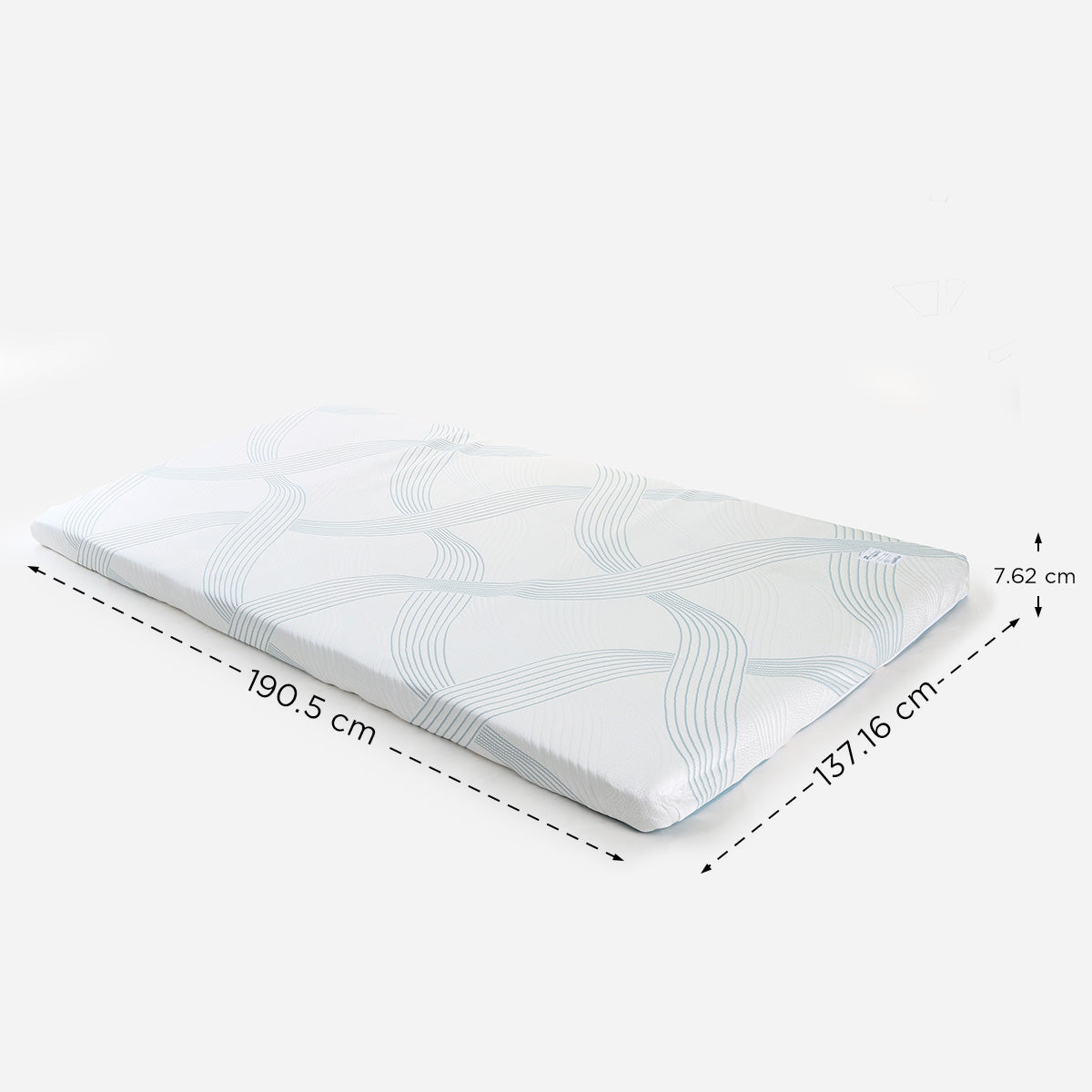 Uratex Senso Memory Frost Topper - 3x54x75in.