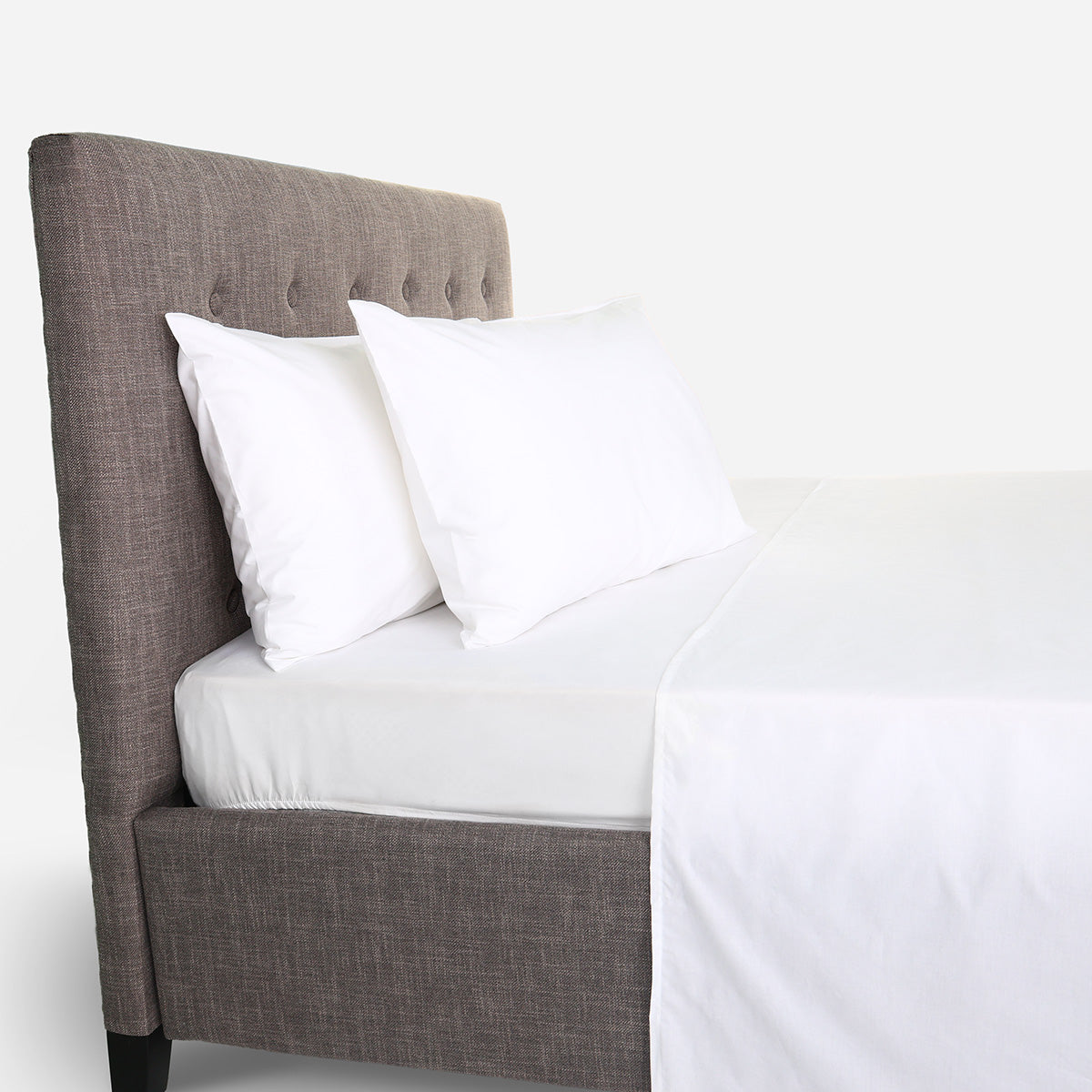 Family Home 4-Piece Hotel Living Bedsheet Set (White) - King