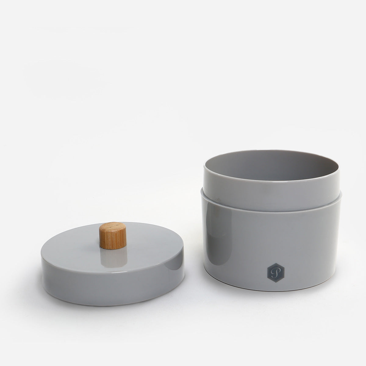 Primeo Bamboo Cotton Jar - Gray