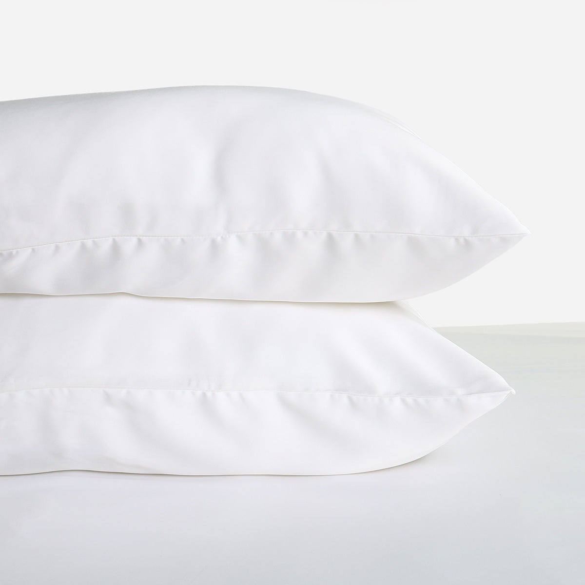 Family Home Naturel Standard Pillowcase - White