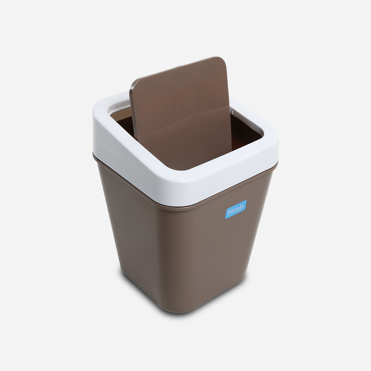 Hosh Swing Bin (Brown) - 8L